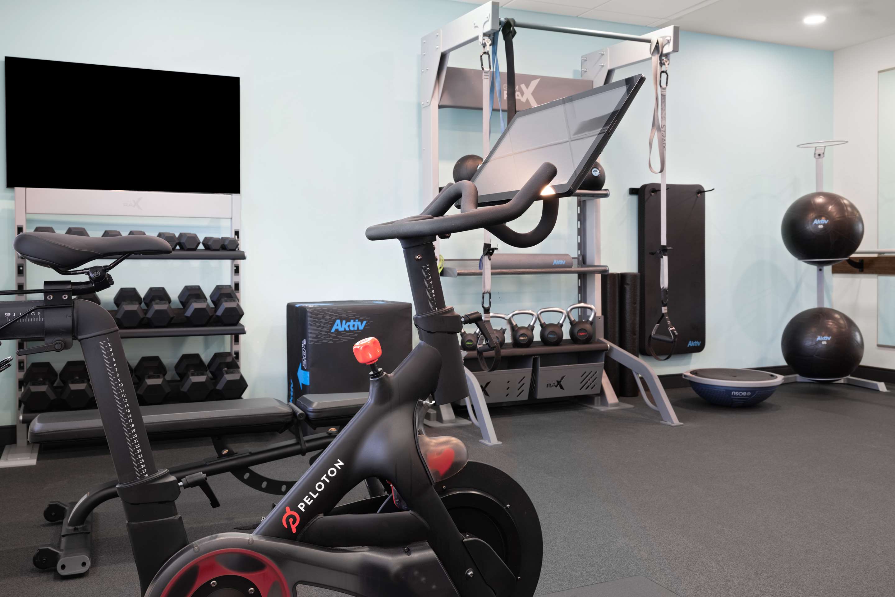 Health club fitness center gym