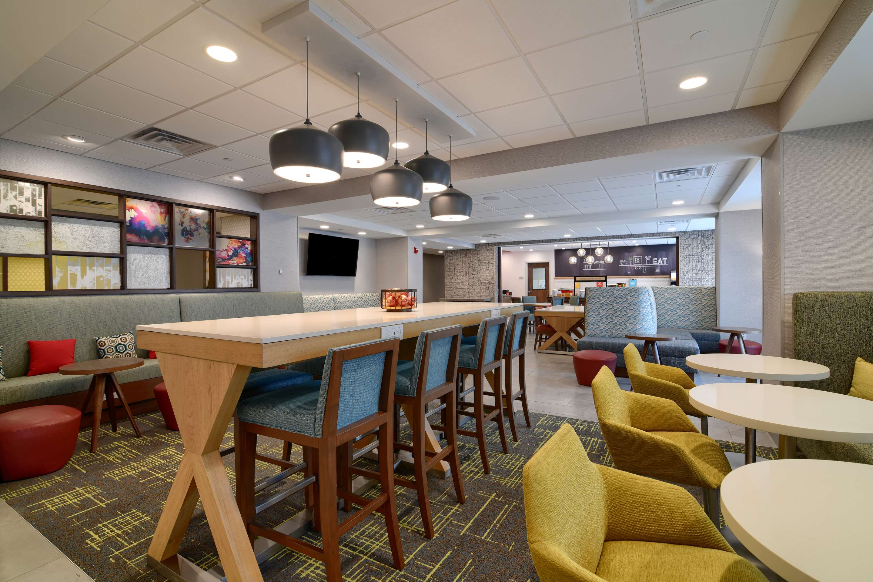 Lobby | Hampton Inn Lincoln White Mountains