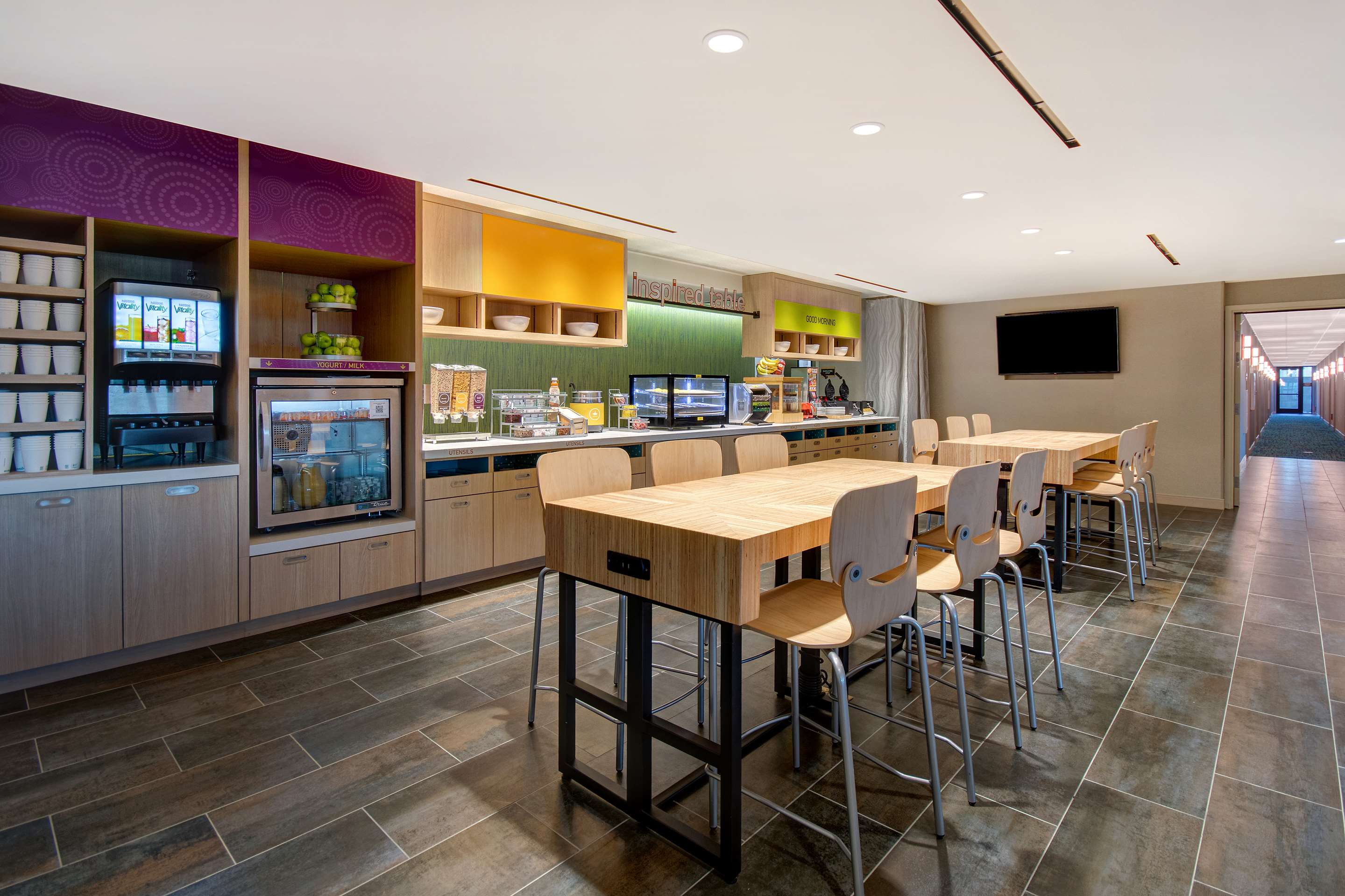 Breakfast Area | Home2 Suites By Hilton Las Vegas North