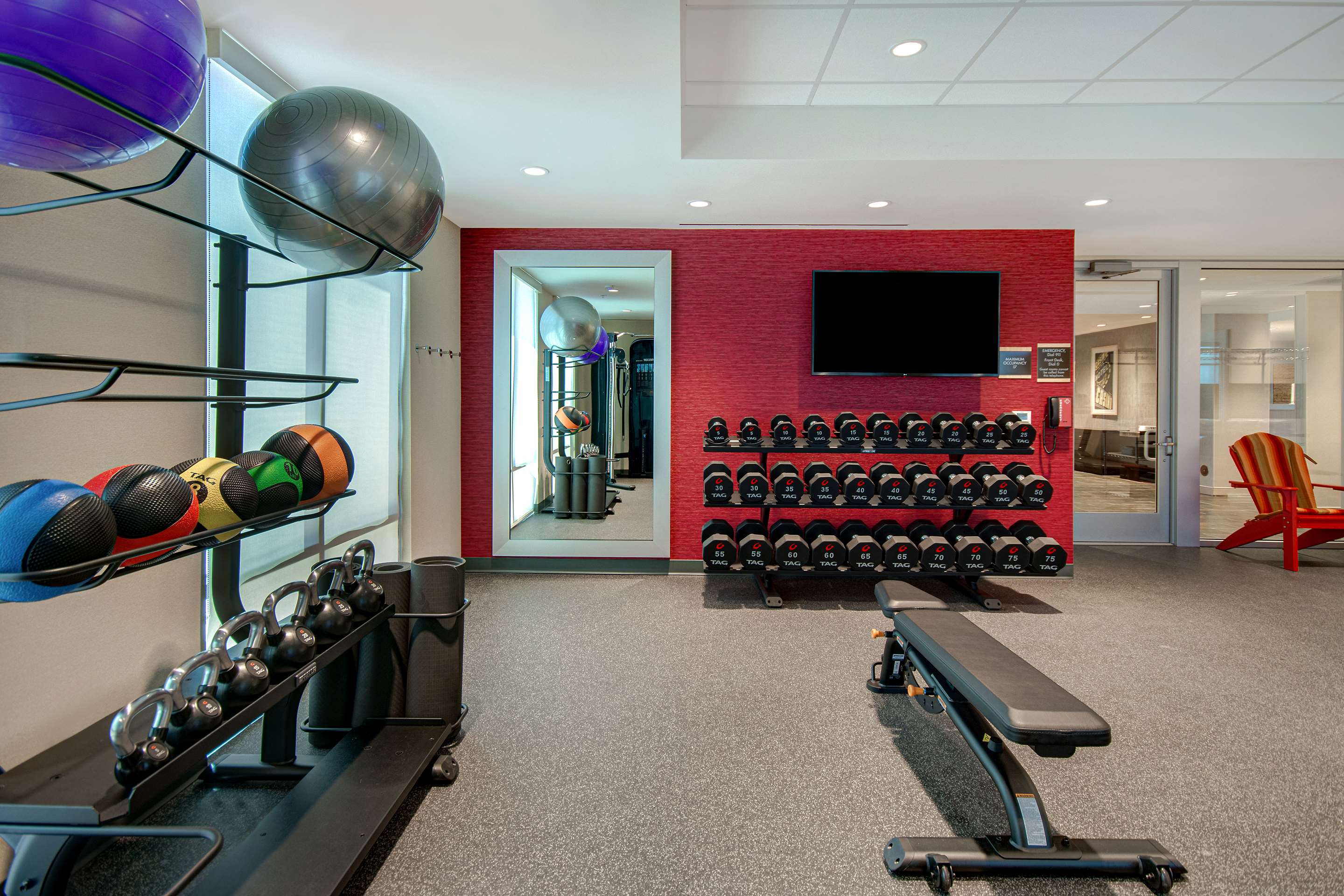 Health club fitness center gym | Home2 Suites By Hilton Las Vegas North