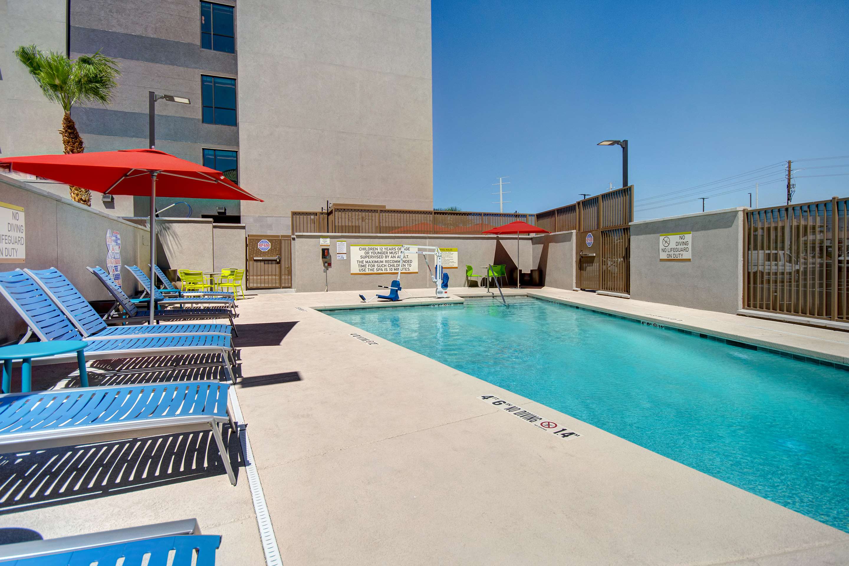 Pool | Home2 Suites By Hilton Las Vegas North