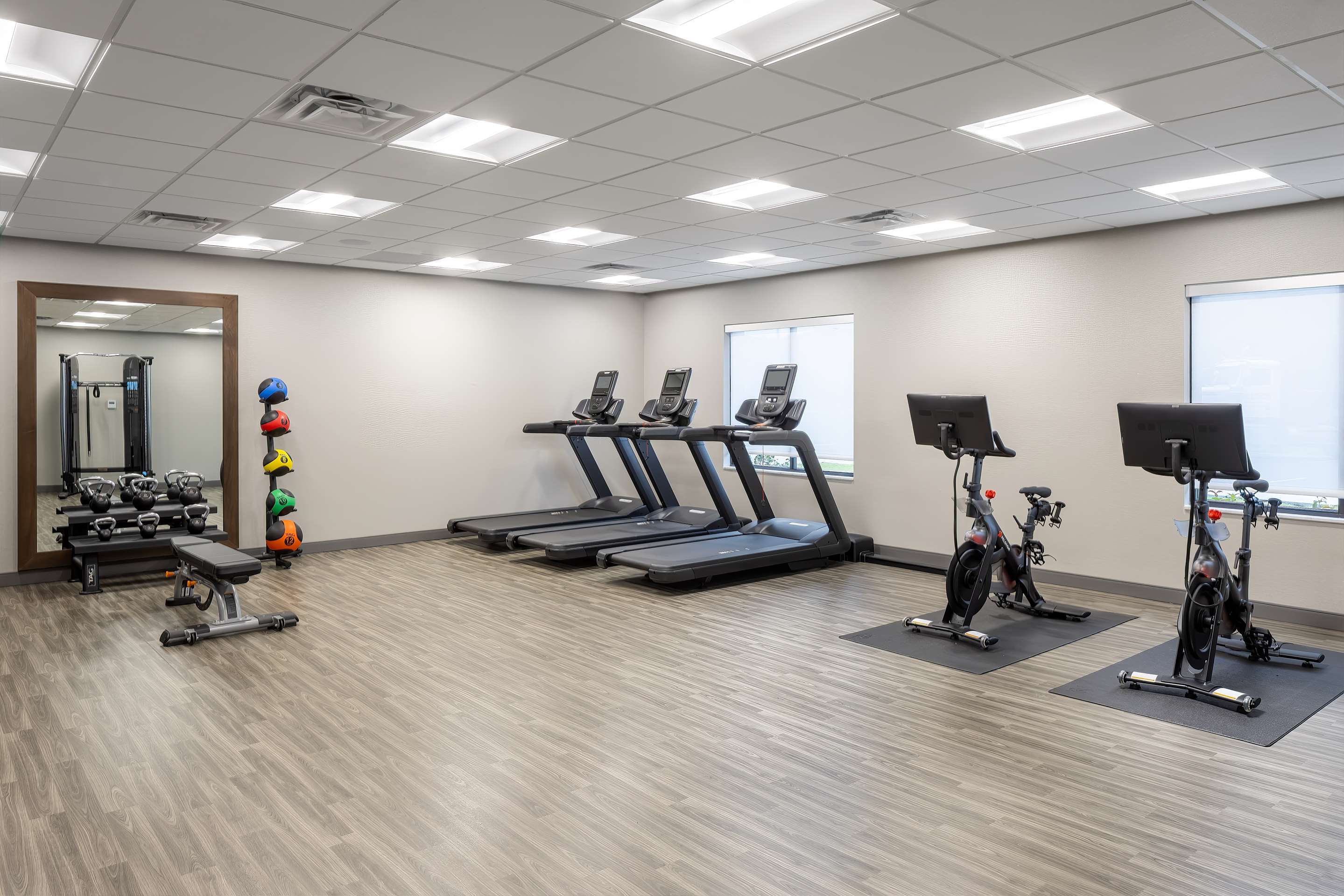 Health club fitness center gym