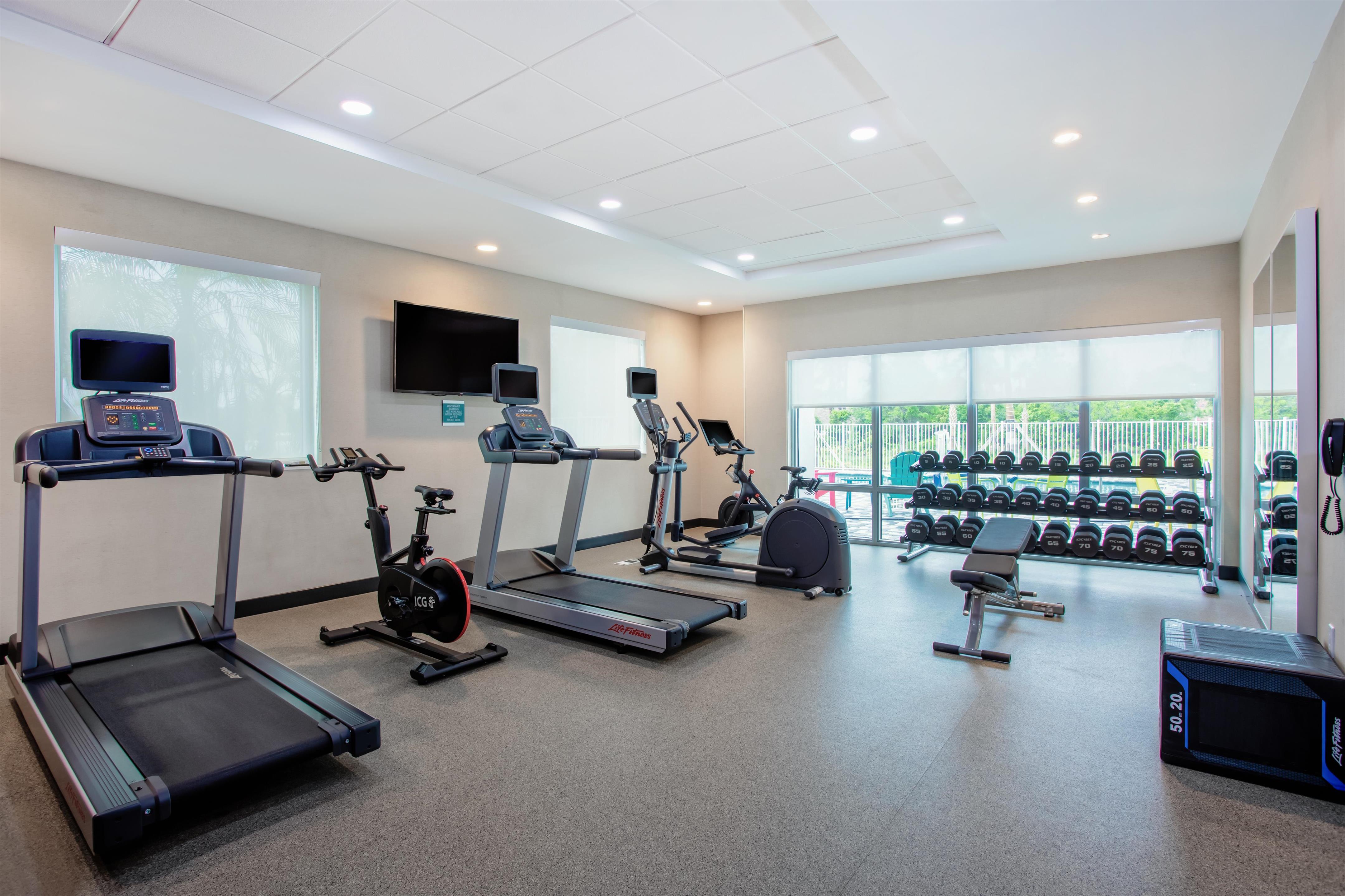 Health club fitness center gym | Home2 Suites by Hilton Vero Beach I-95