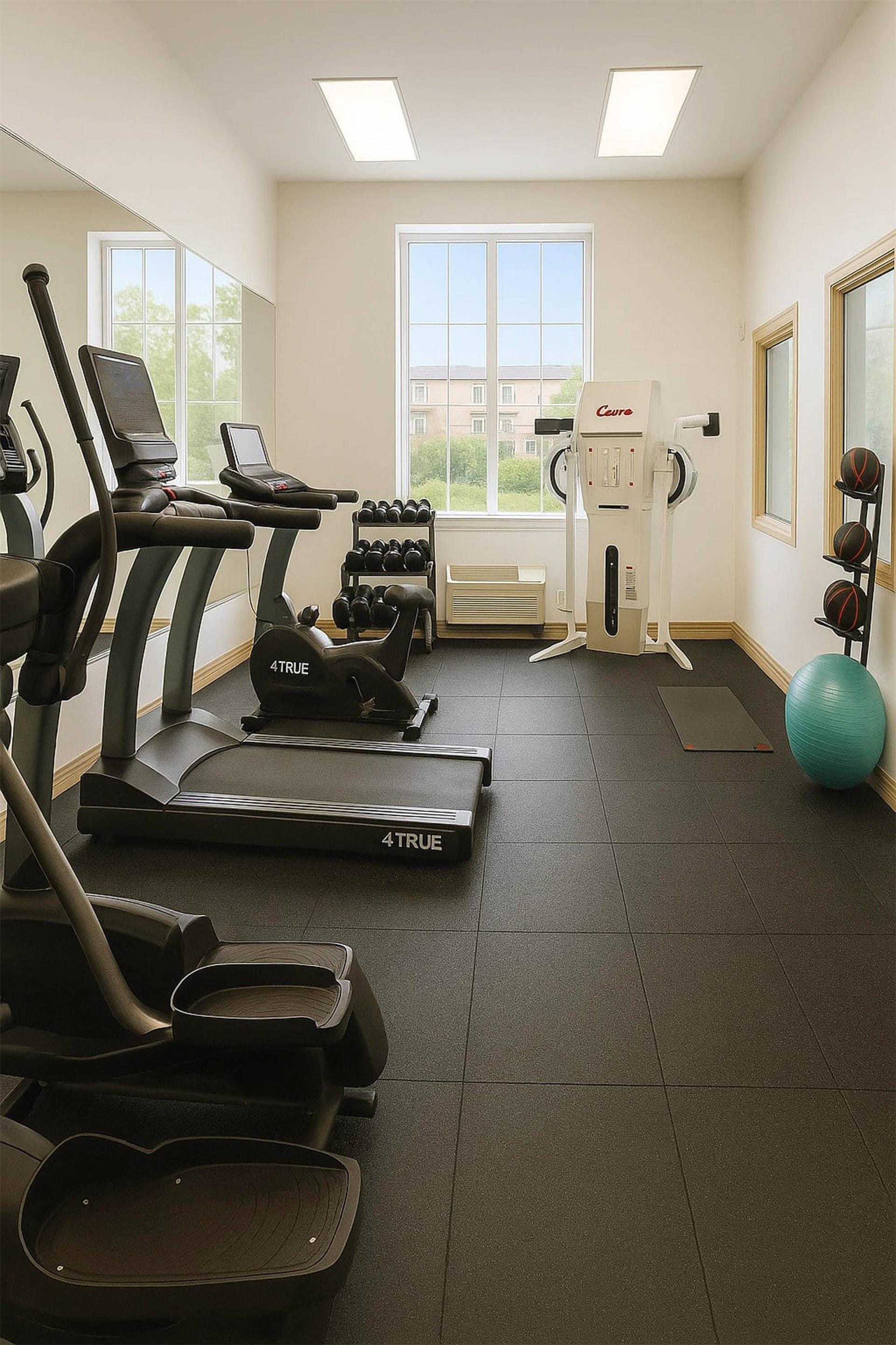 Fitness center | Le Ritz Hotel and Suites