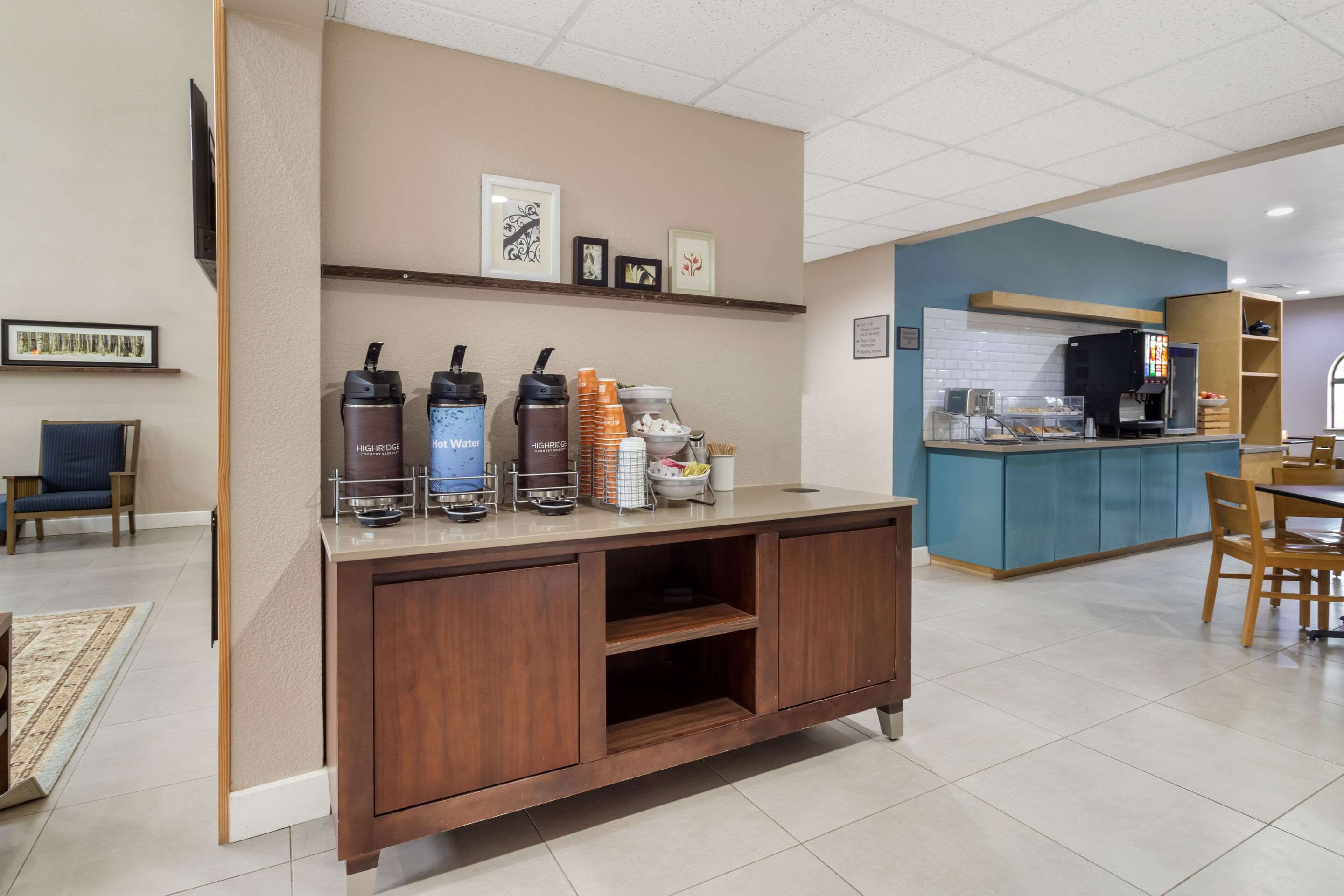 Assorted breakfast items | Comfort Suites Shenandoah-The Woodlands