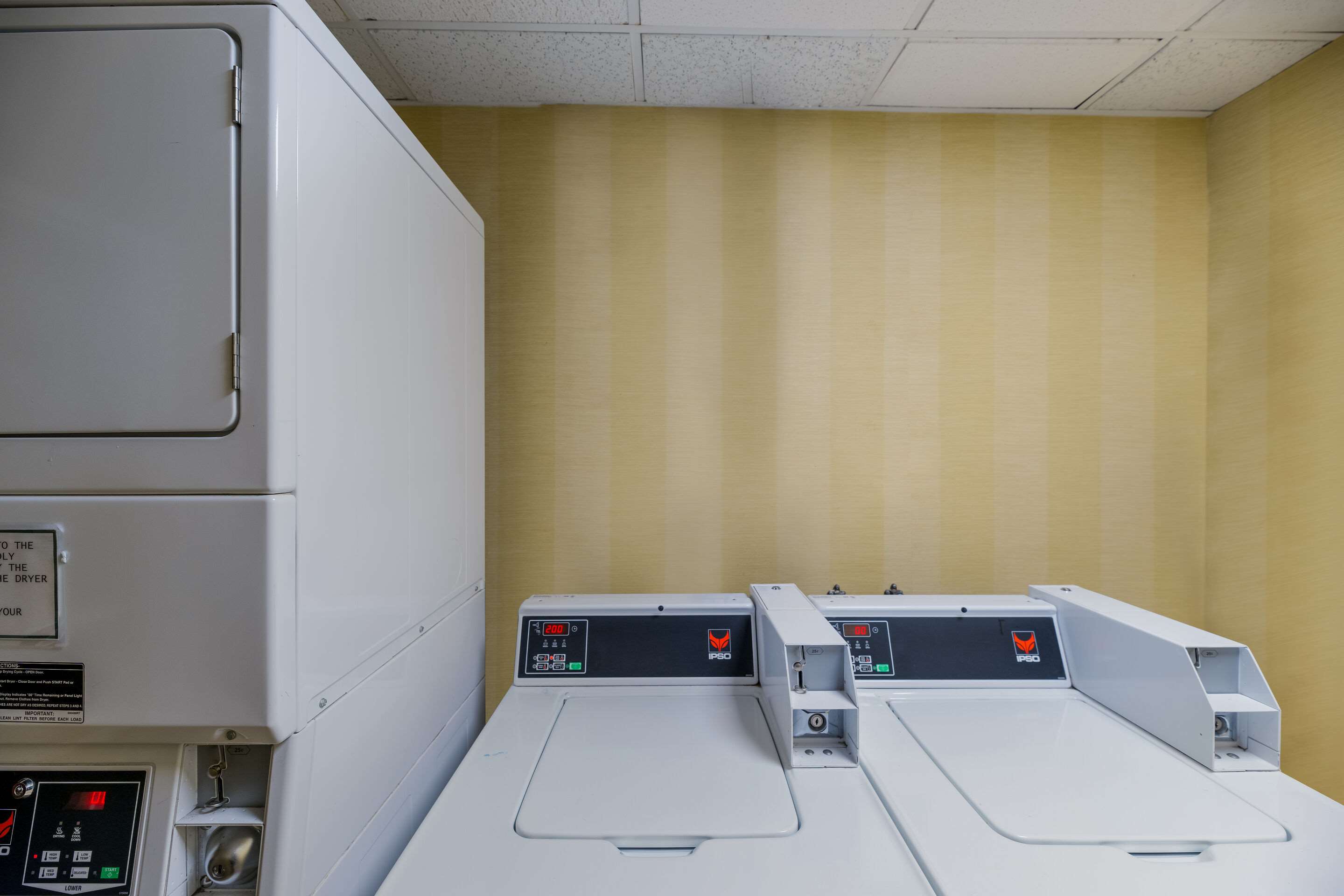 Guest laundry facilities
