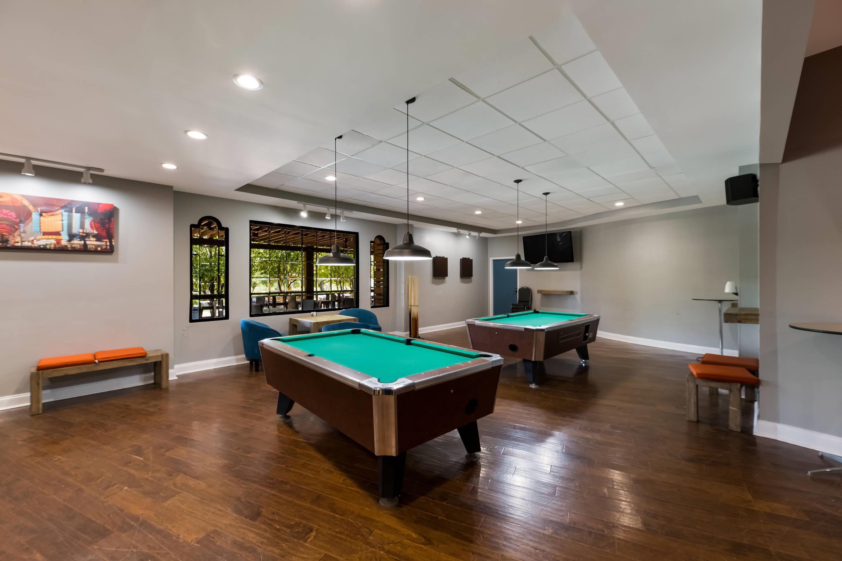 Billiards room