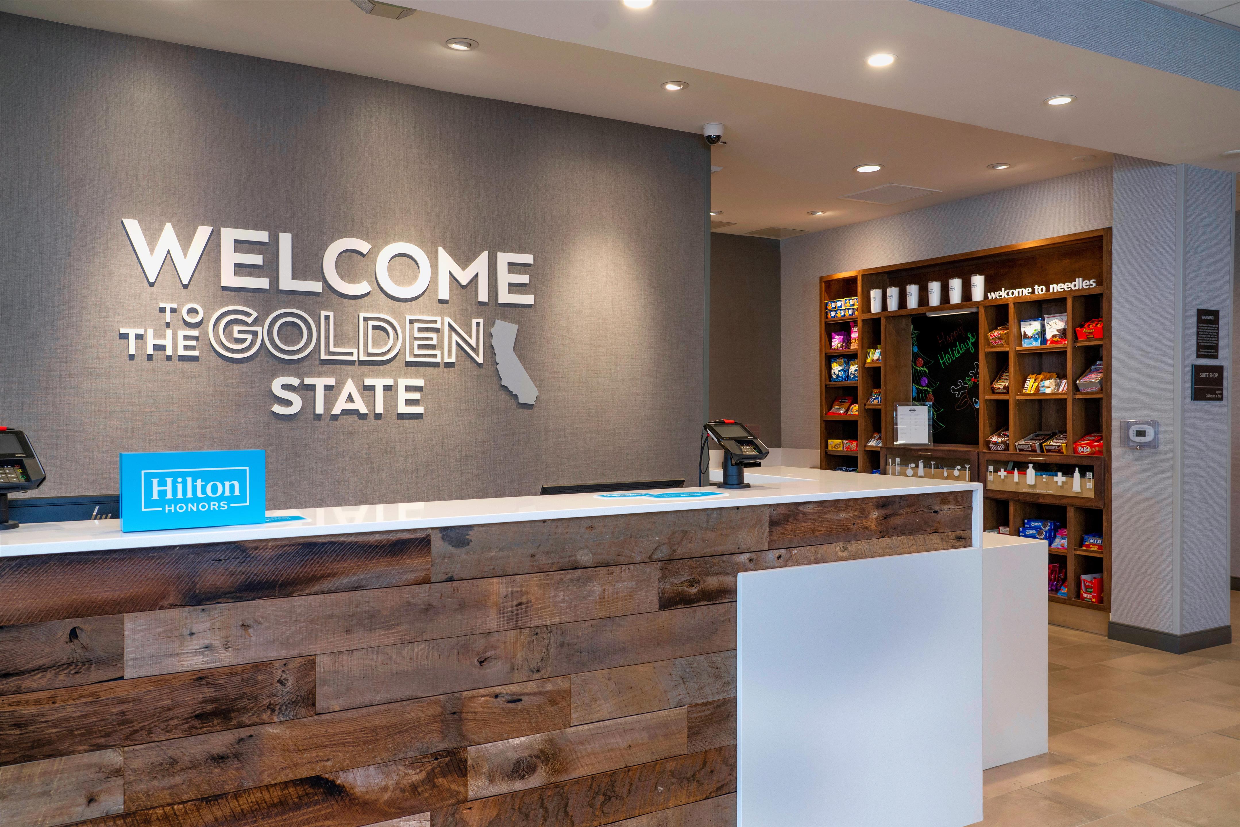 Reception | Hampton Inn Needles