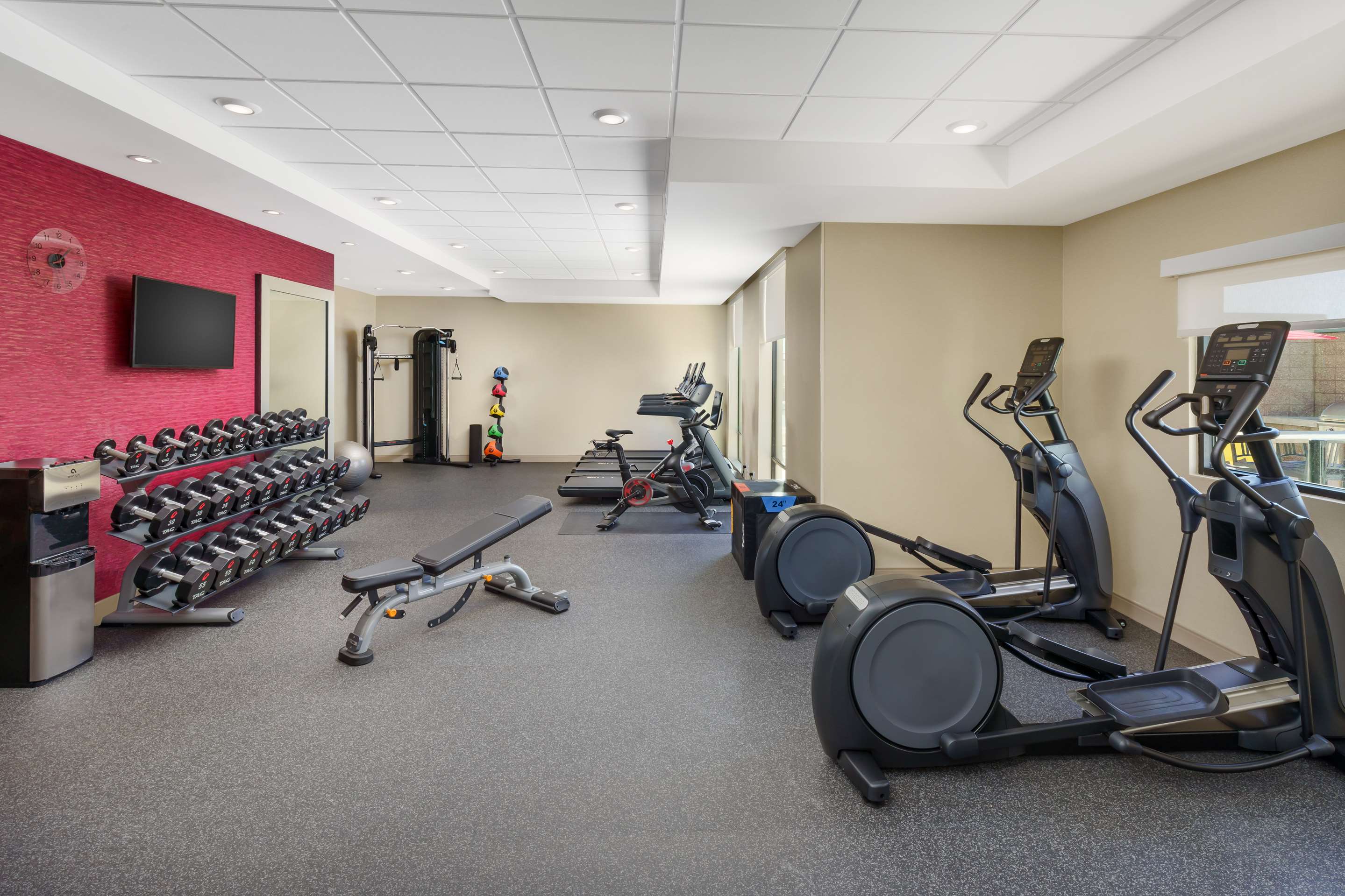 Health club fitness center gym