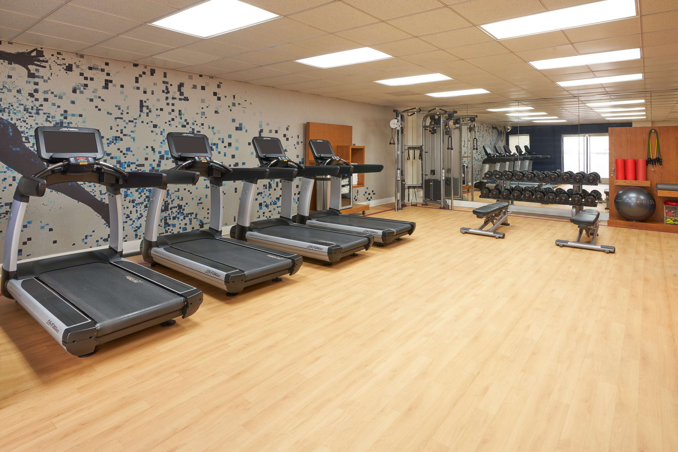 Health club fitness center gym | The Chifley Houston, Tapestry Collection by Hilton