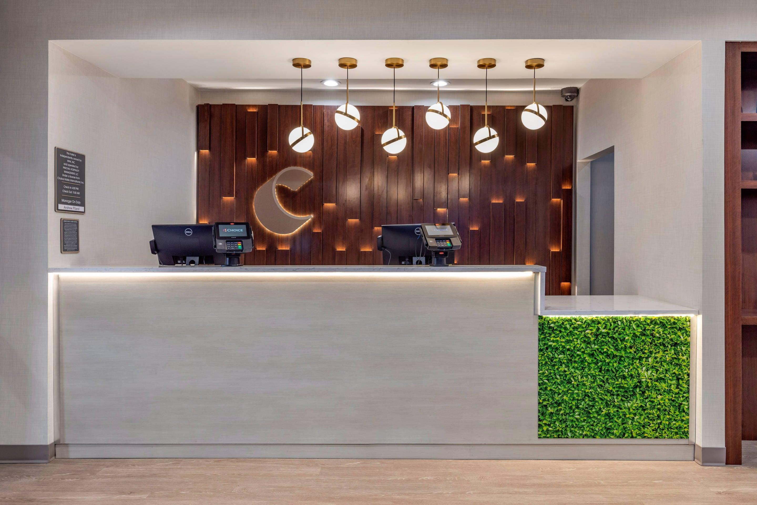 Hotel lobby
