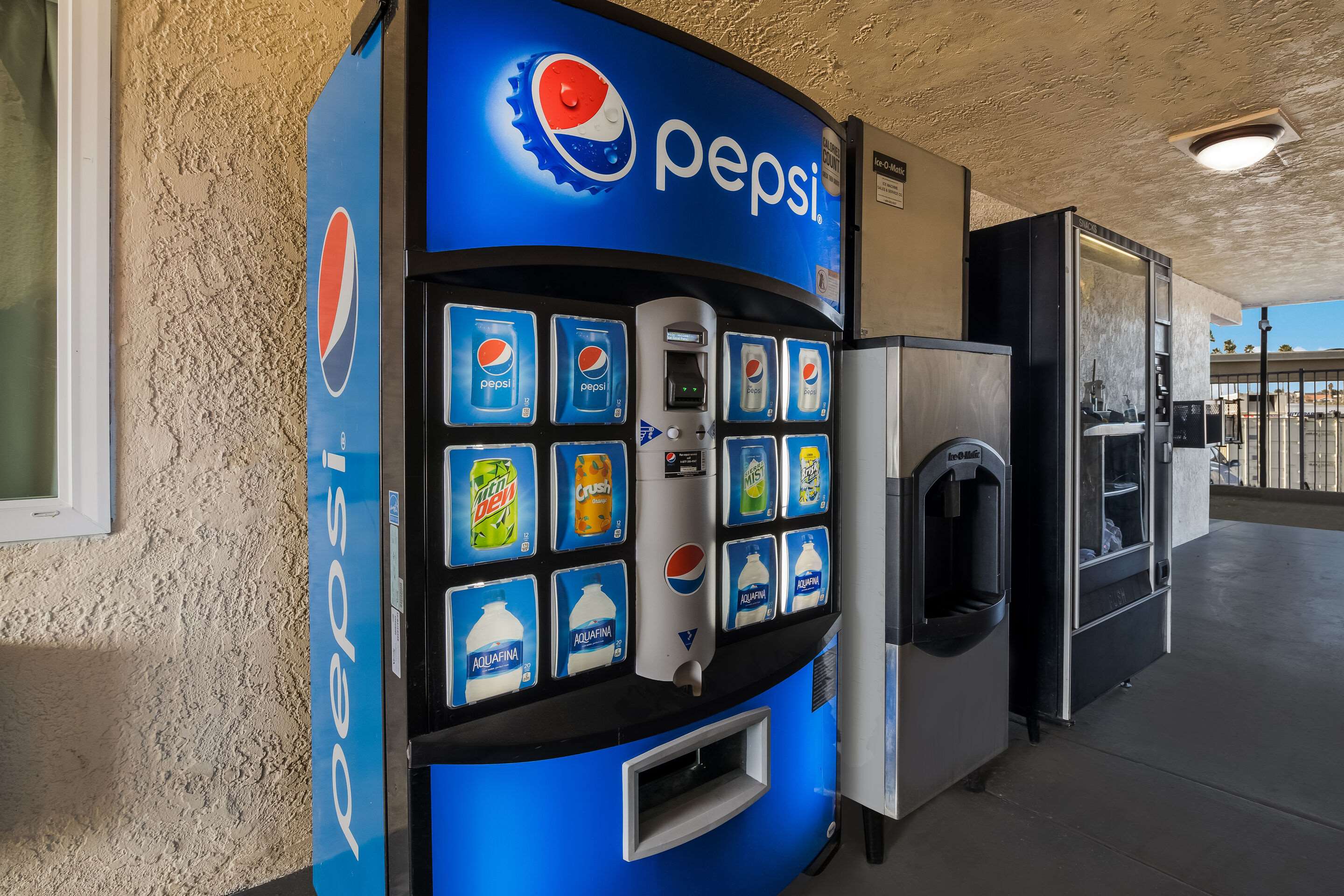 Hotel vending area