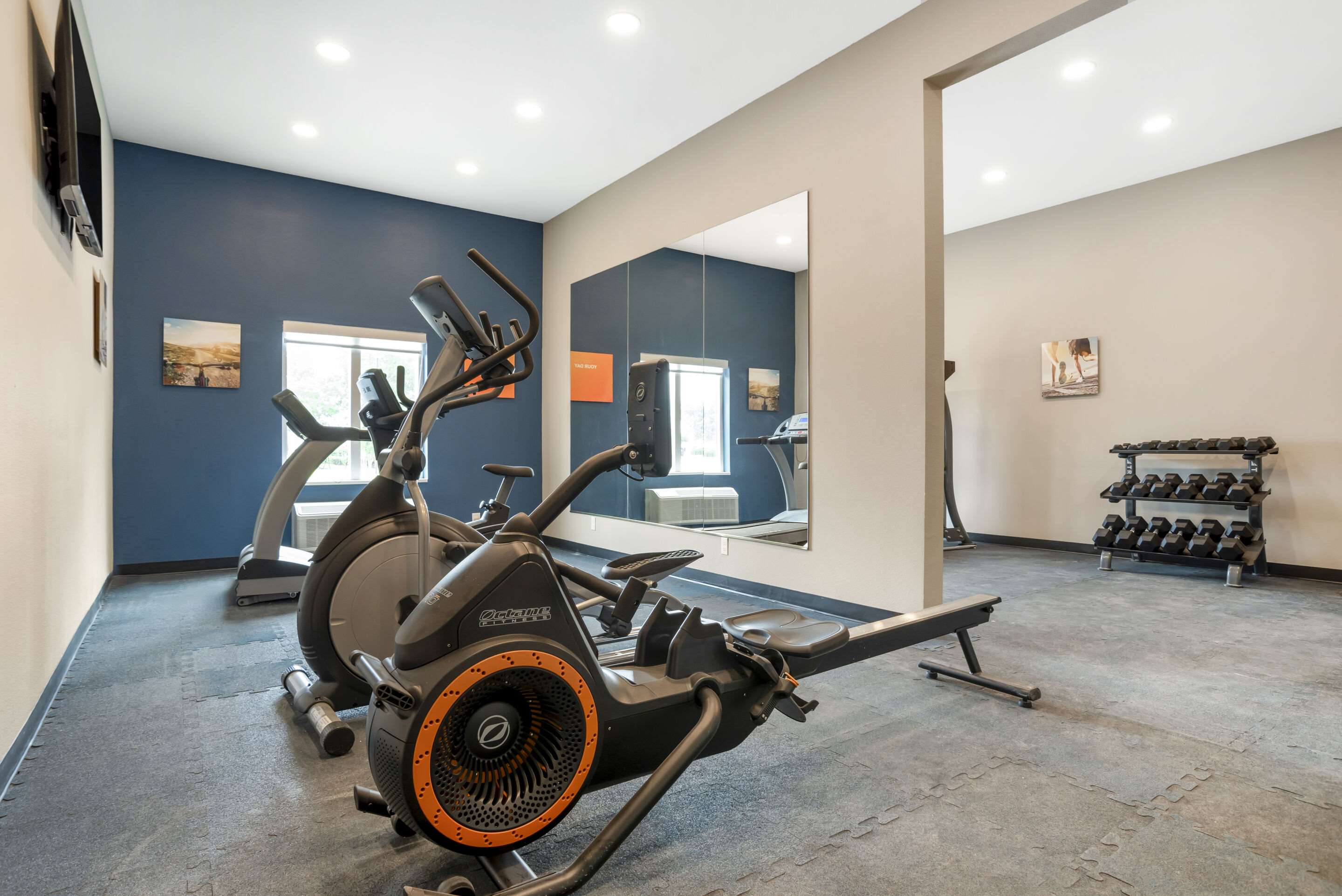 Fitness center | Comfort Inn & Suites Destin near Henderson Beach