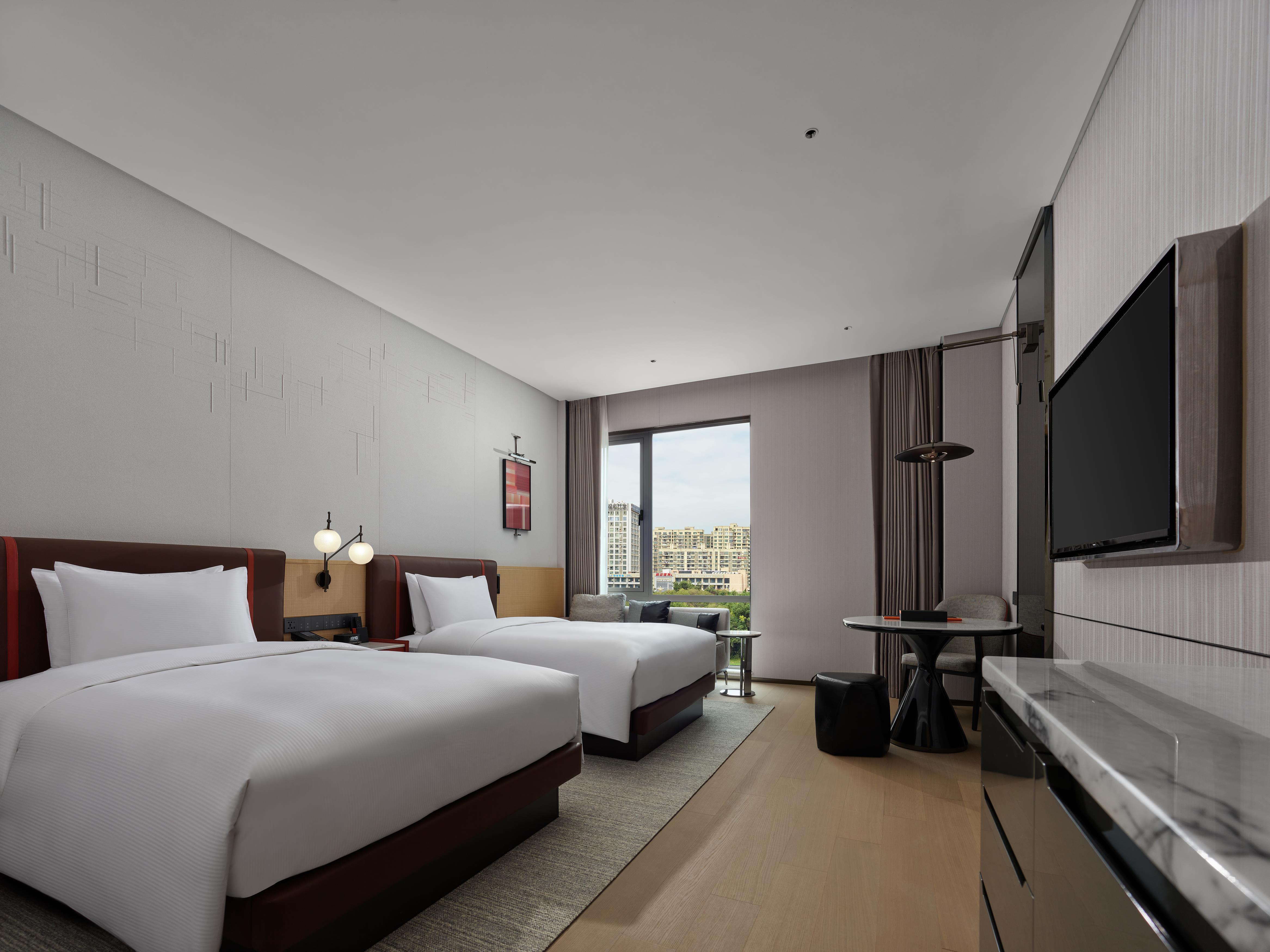 DoubleTree by Hilton Cangnan Room Type - TWIN GUEST ROOM