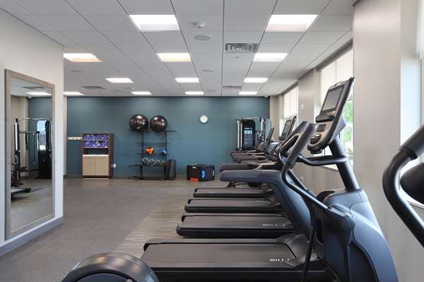 Fitness/ Exercise Room - Hampton Inn & Suites Manistee