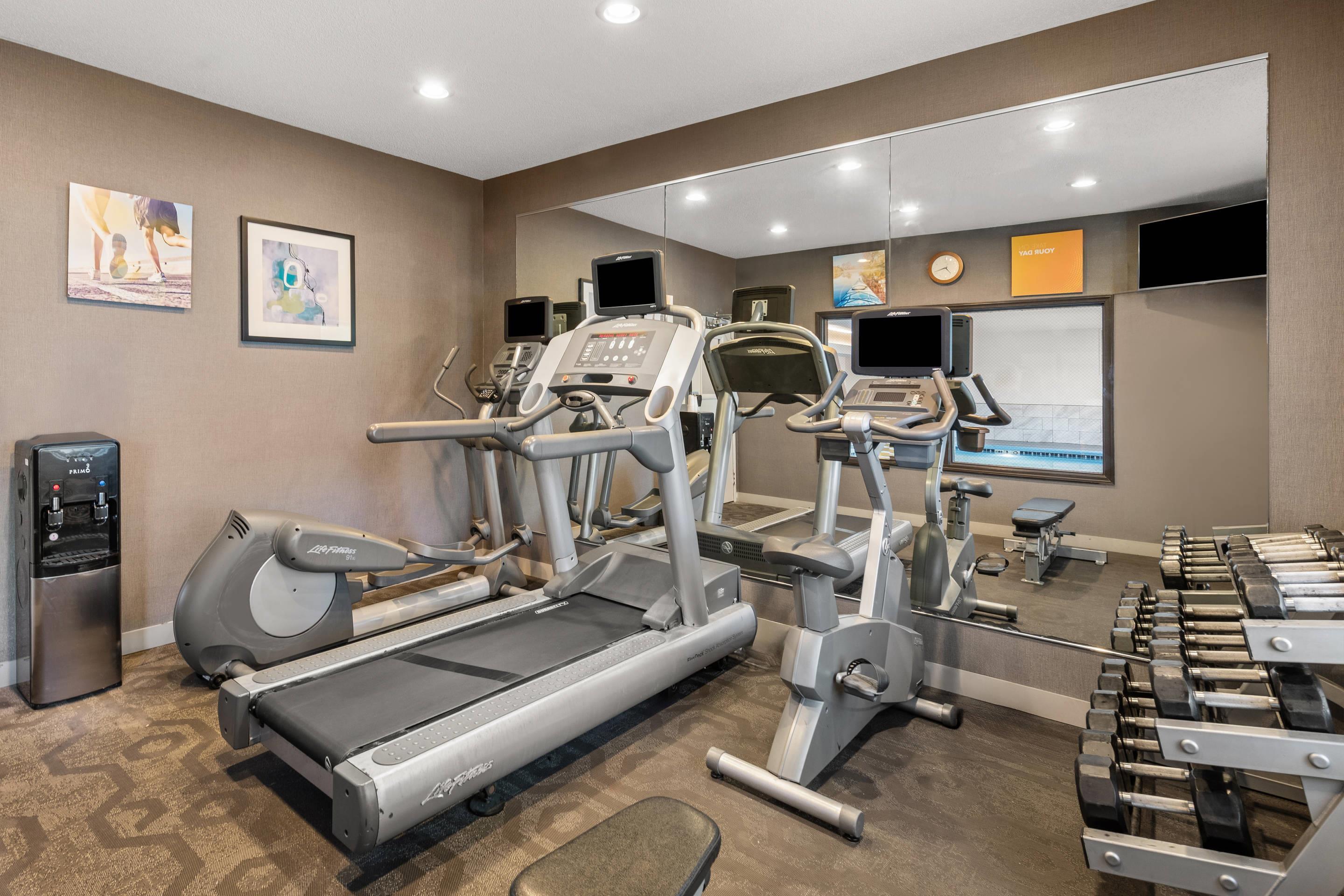 Fitness center | Comfort Inn & Suites Olathe - Kansas City