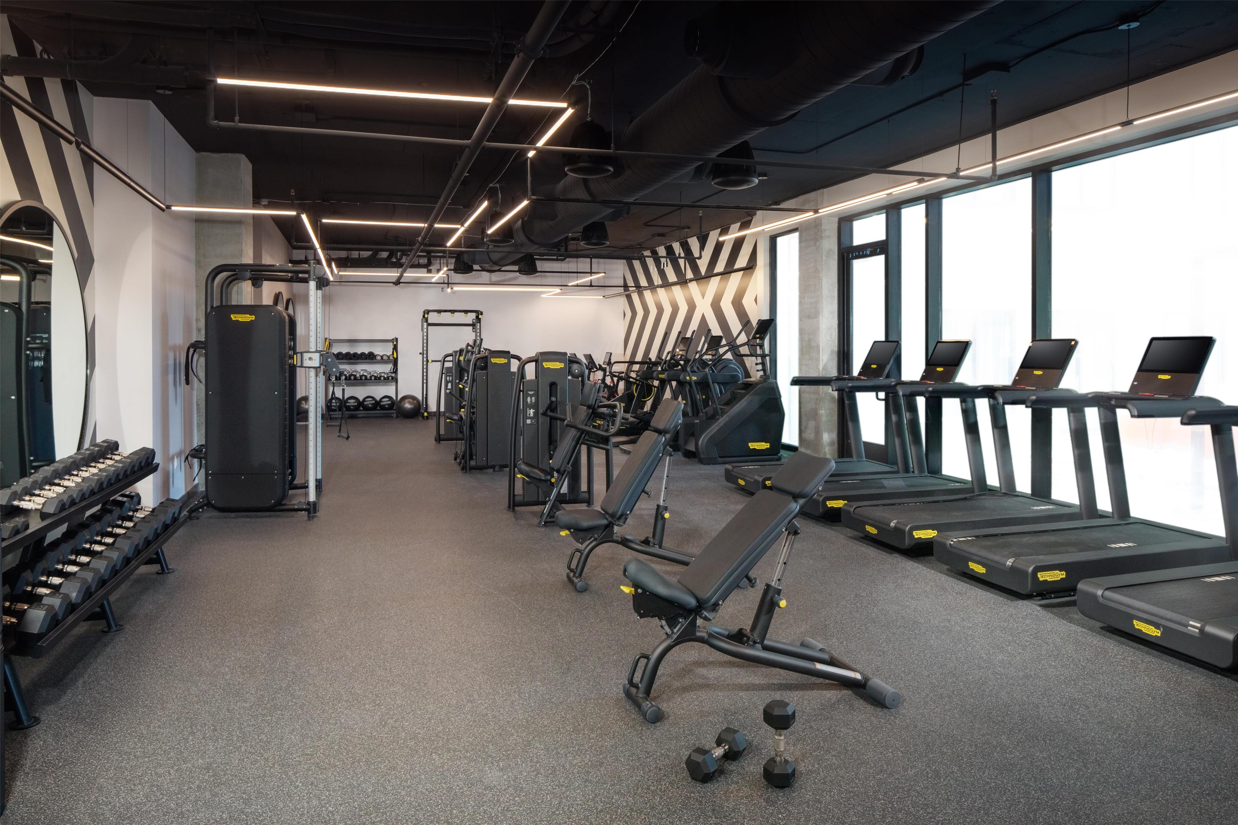 Health club fitness center gym | Canopy By Hilton Nashville Downtown The Gulch