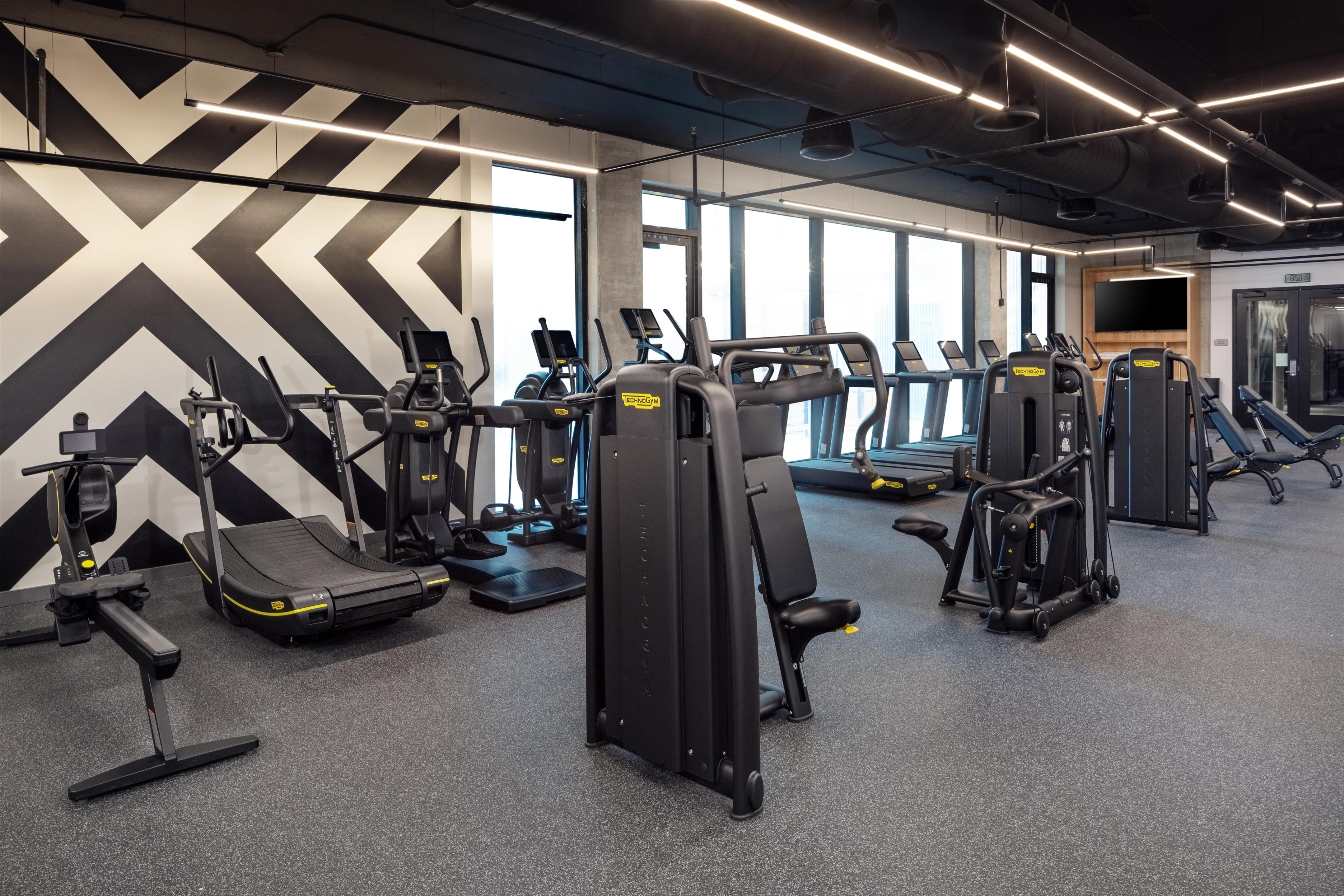 Health club fitness center gym | Canopy By Hilton Nashville Downtown The Gulch