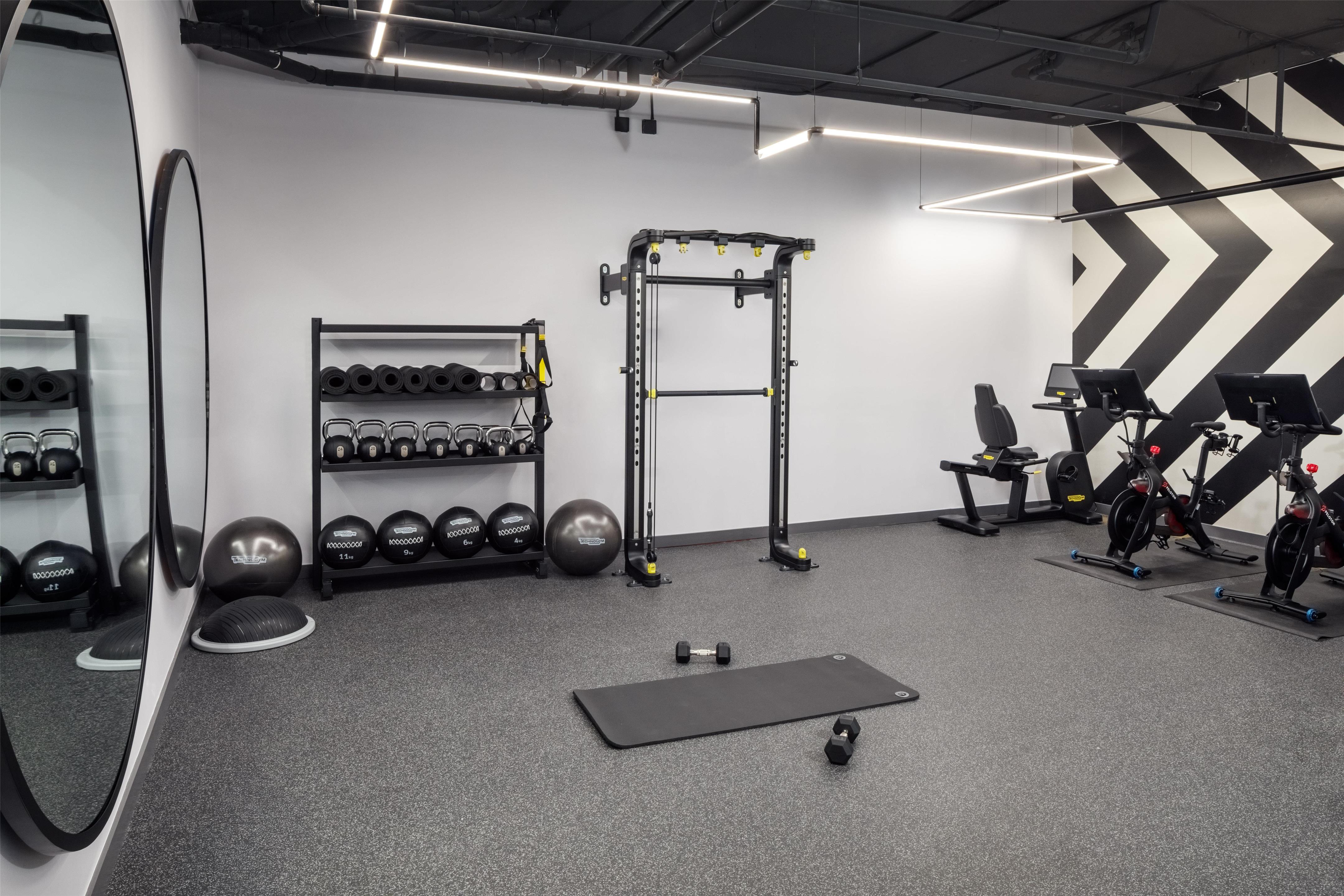 Health club fitness center gym | Canopy By Hilton Nashville Downtown The Gulch