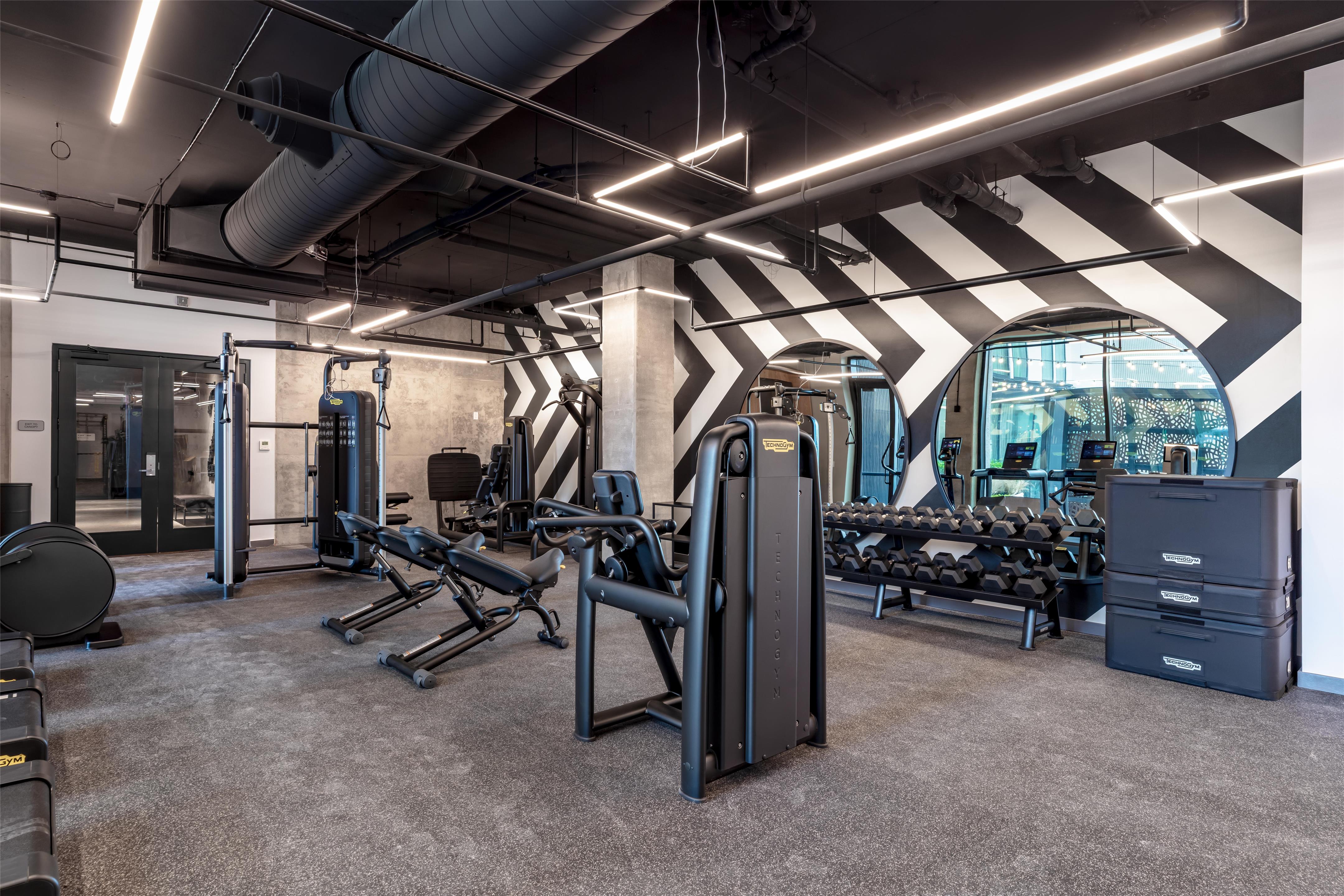 Health club fitness center gym | Canopy By Hilton Nashville Downtown The Gulch