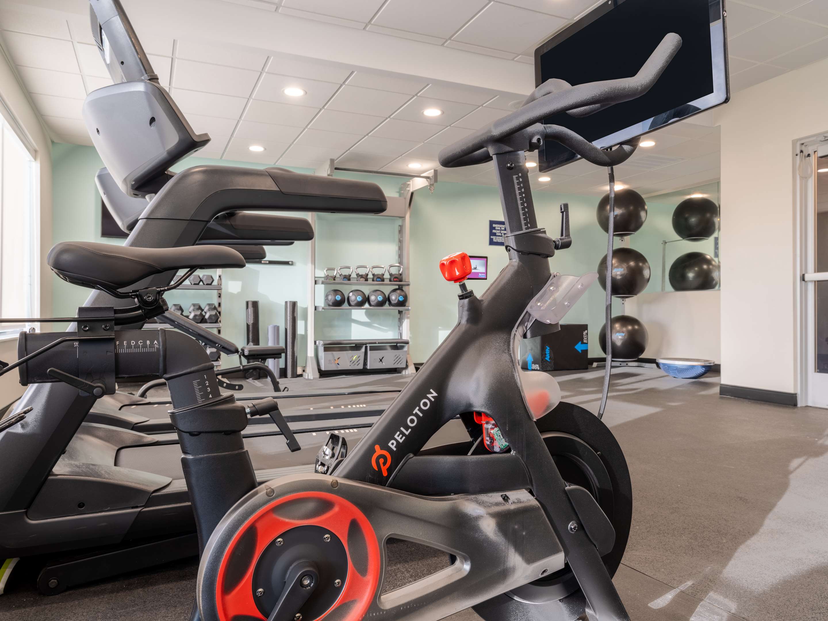 Health club fitness center gym