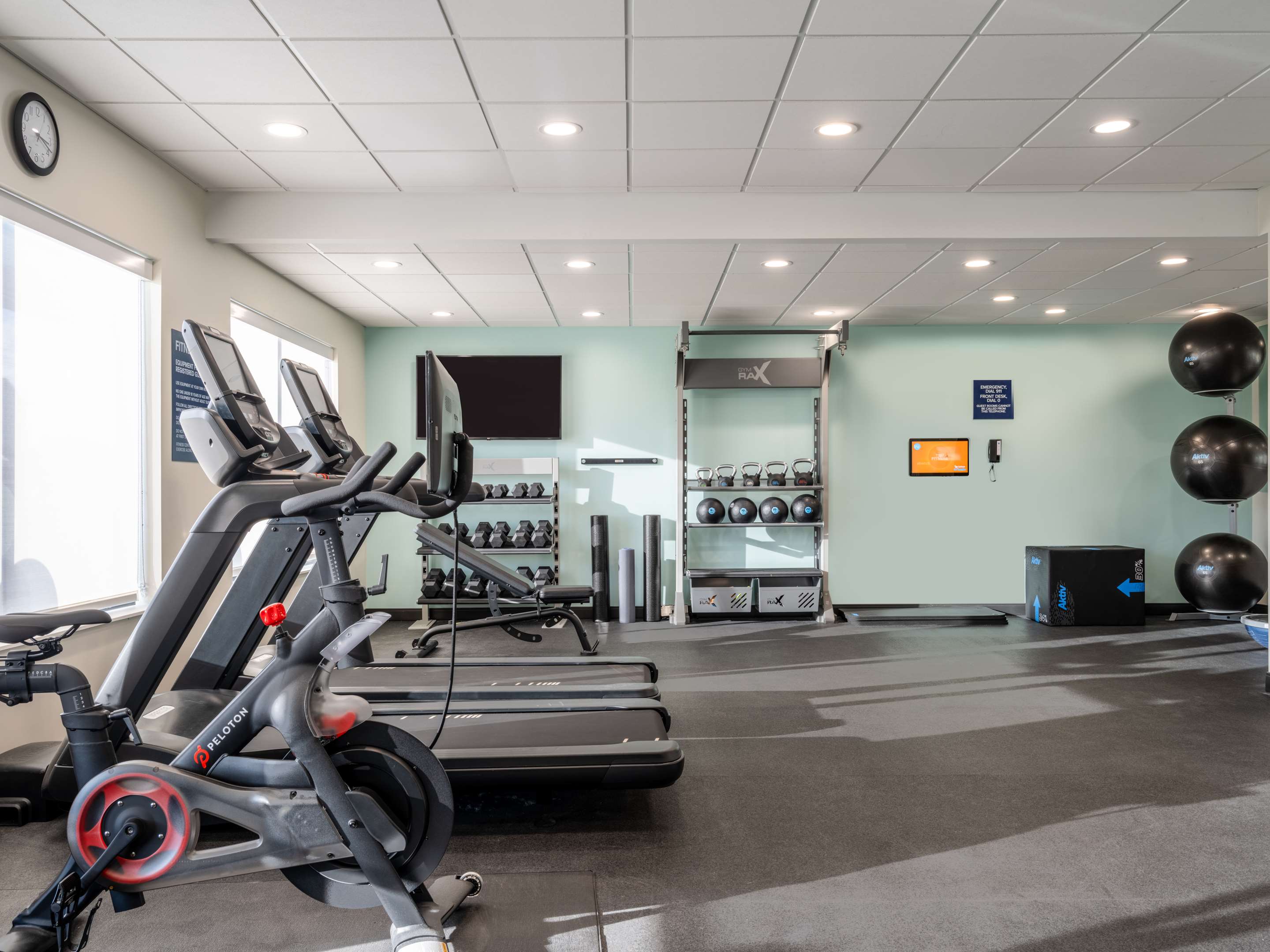 Health club fitness center gym