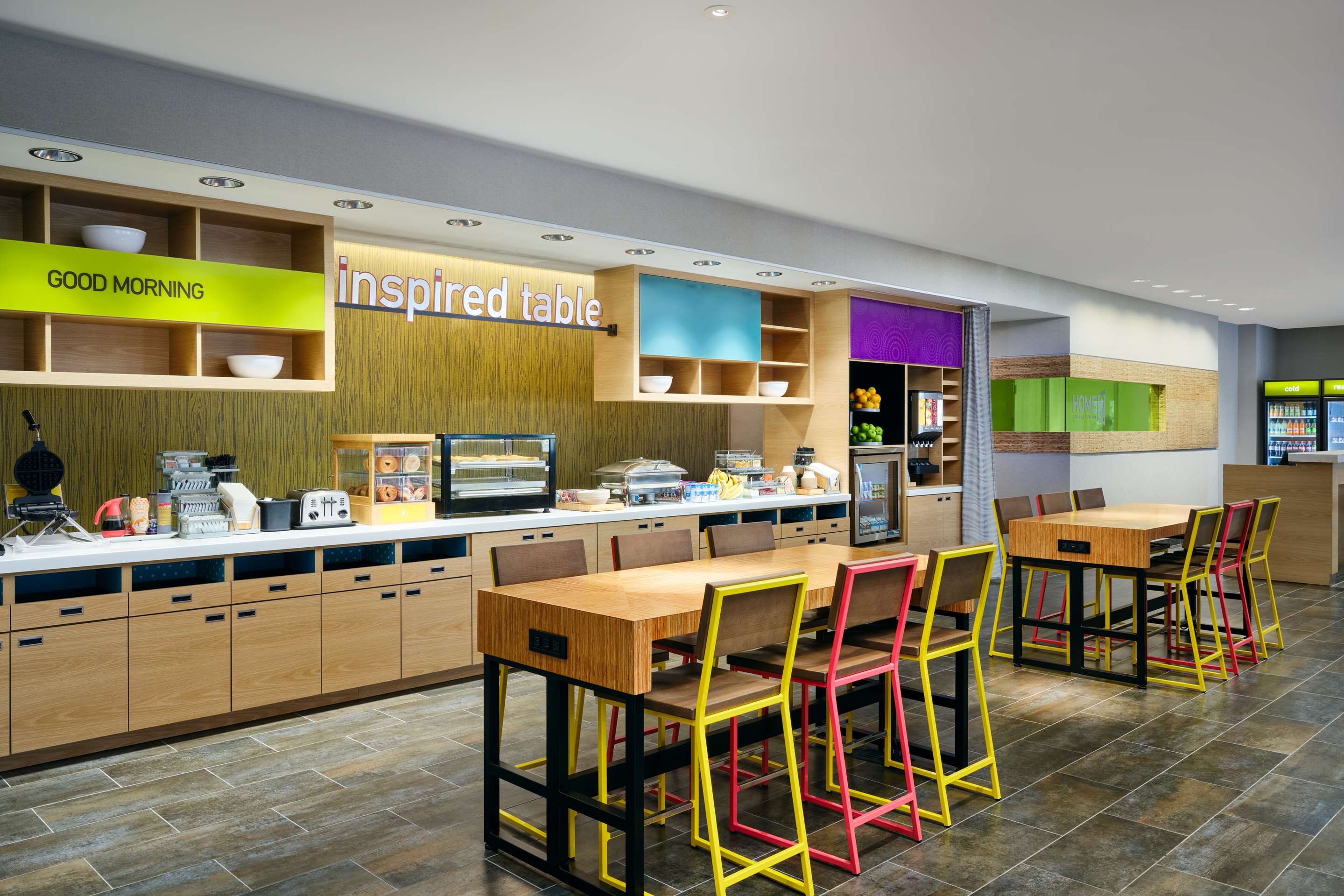 Breakfast Area | Home2 Suites By Hilton Richmond Glenside