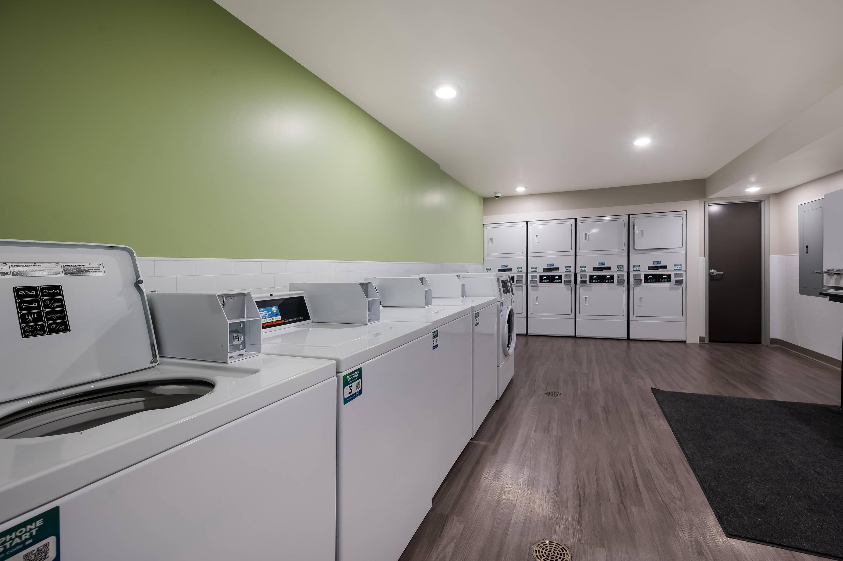 Guest laundry facilities