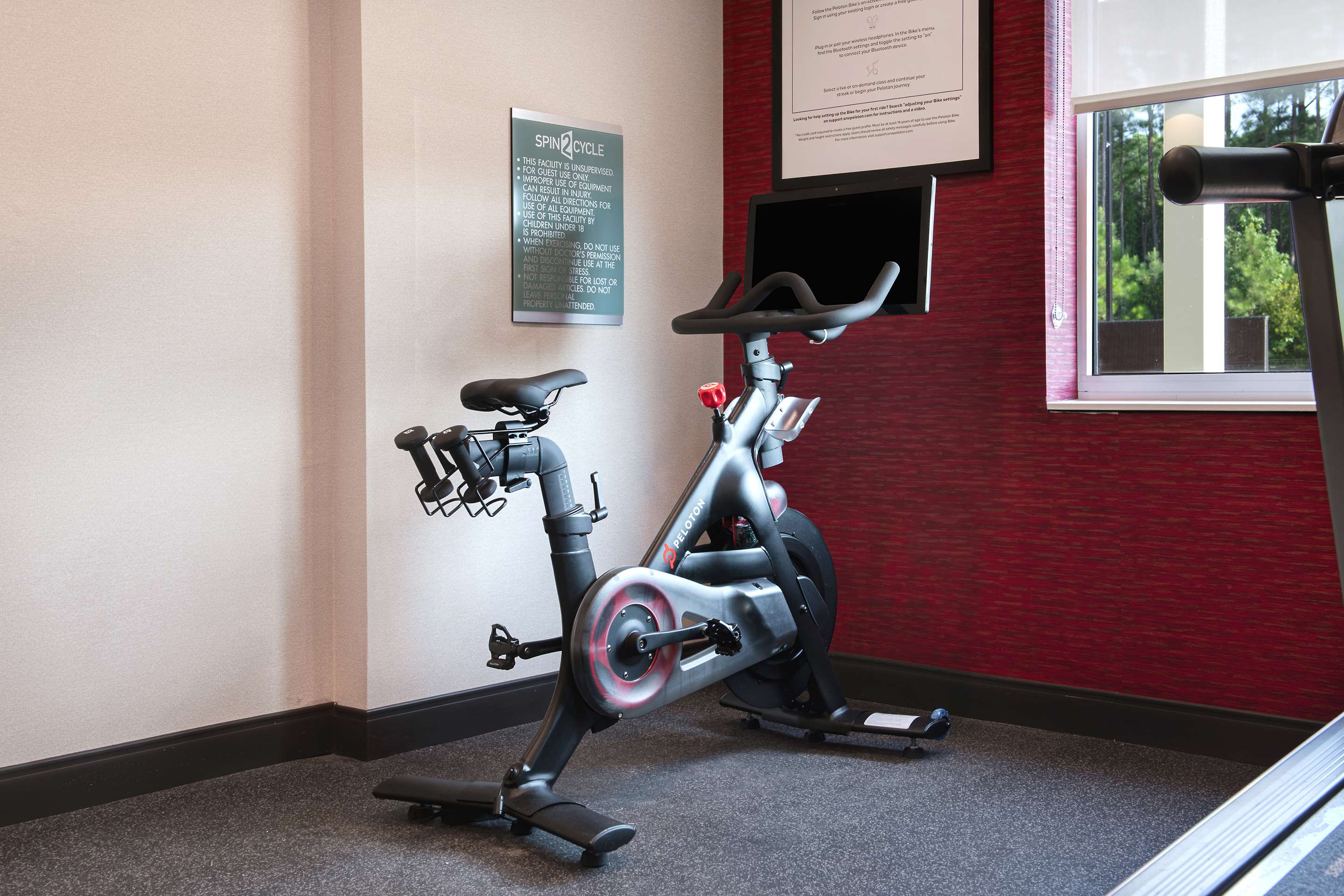 Health club fitness center gym | Home2 Suites By Hilton Fayetteville North