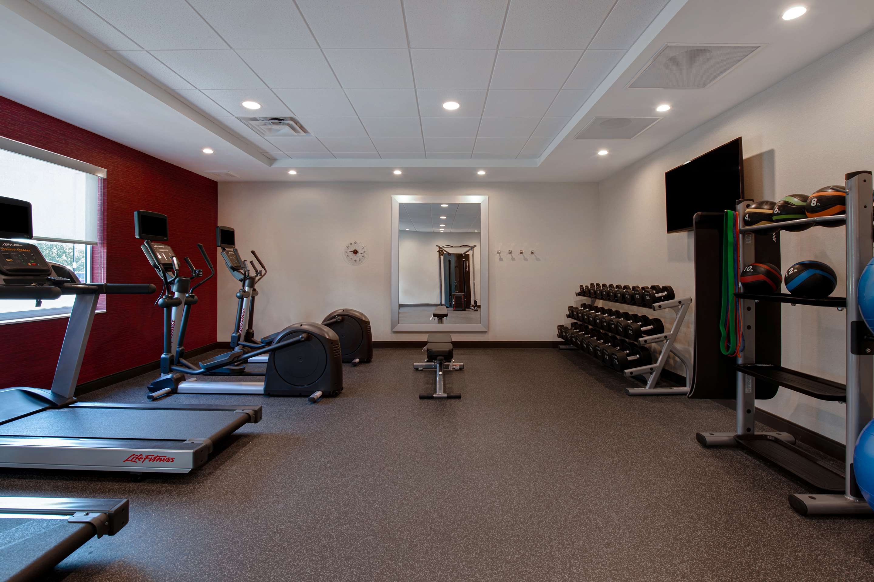 Health club fitness center gym | Home2 Suites By Hilton Fayetteville North