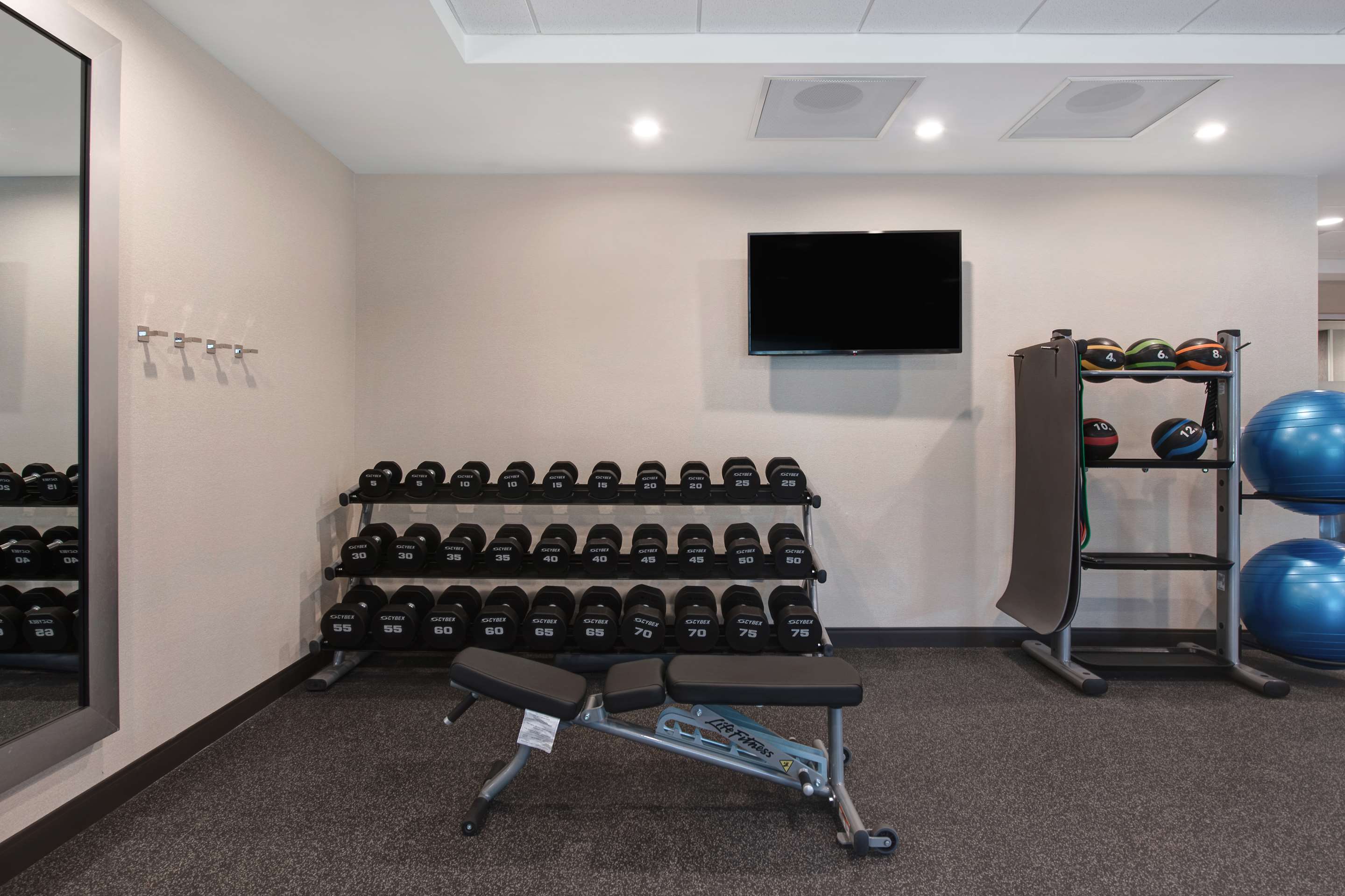 Health club fitness center gym | Home2 Suites By Hilton Fayetteville North