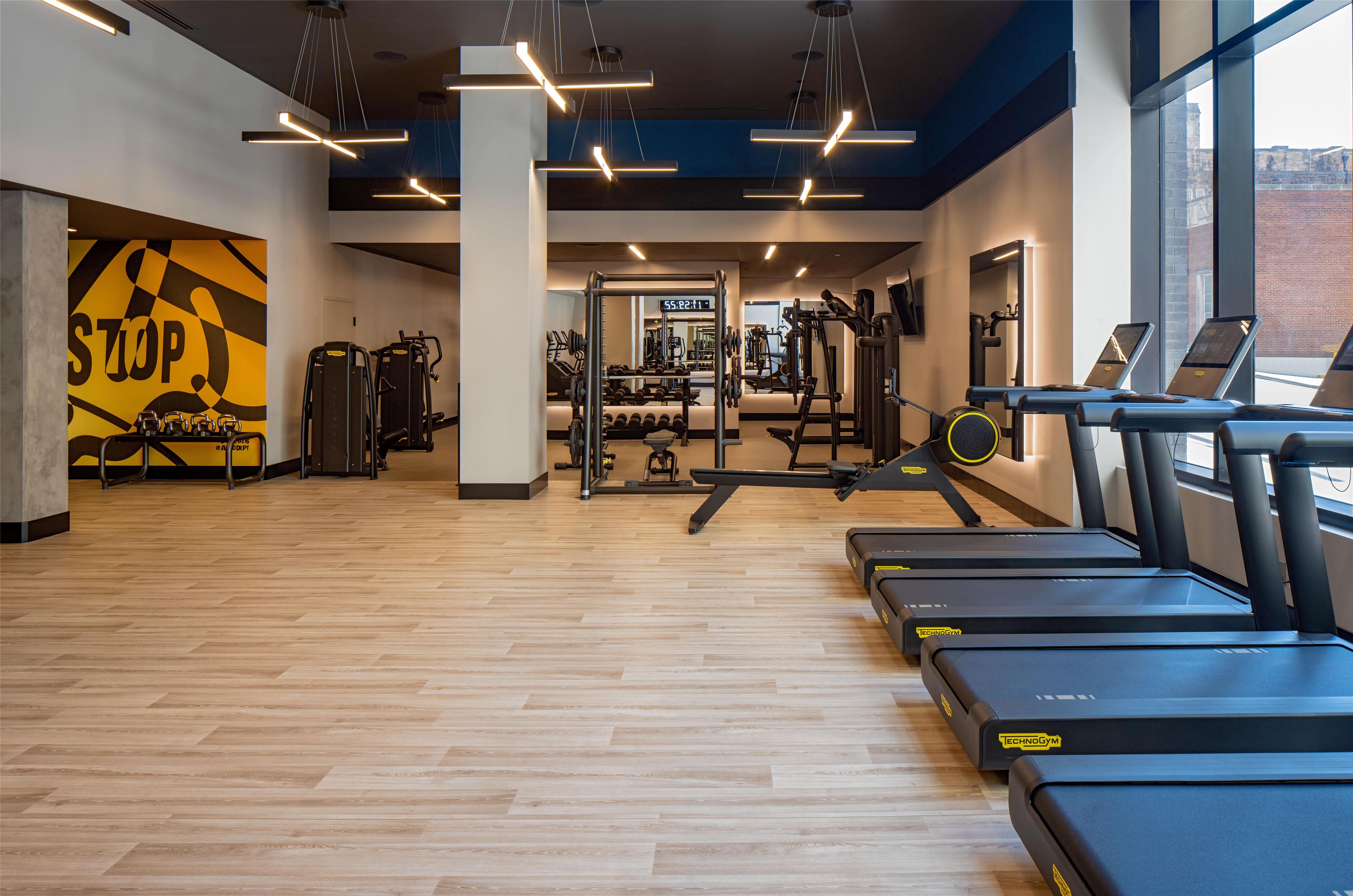 Health club fitness center gym | Tempo By Hilton Nashville Downtown