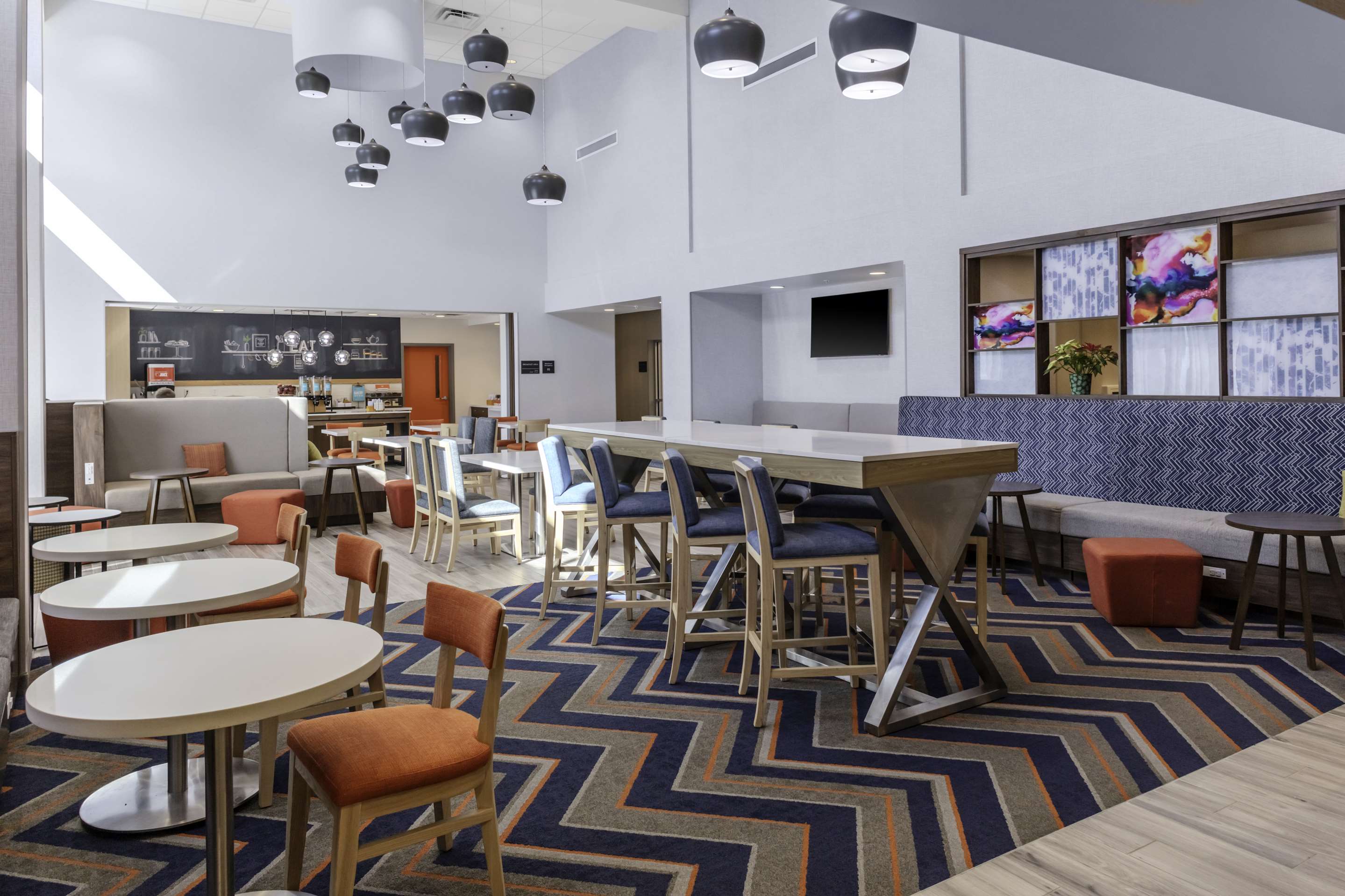 Lobby | Hampton Inn & Suites Indianapolis West Speedway