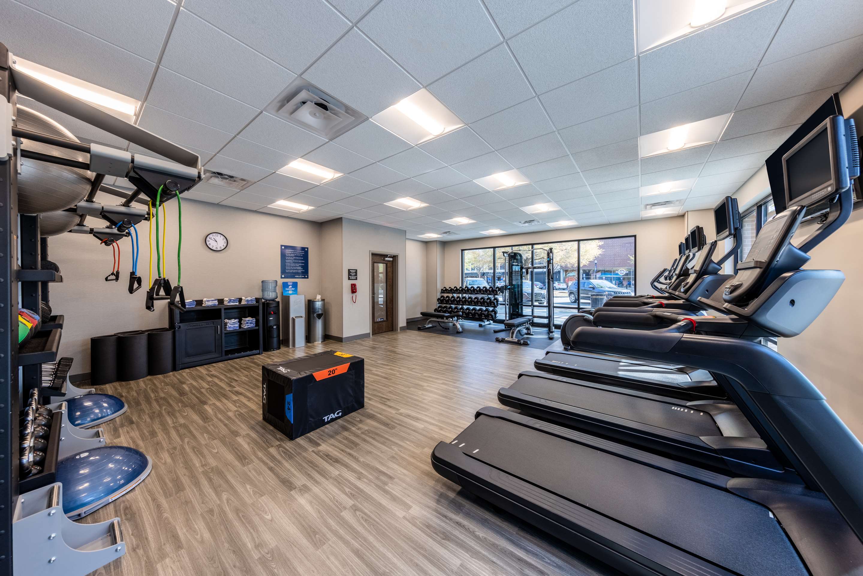 Health club fitness center gym | Hampton Inn Columbus Downtown, GA