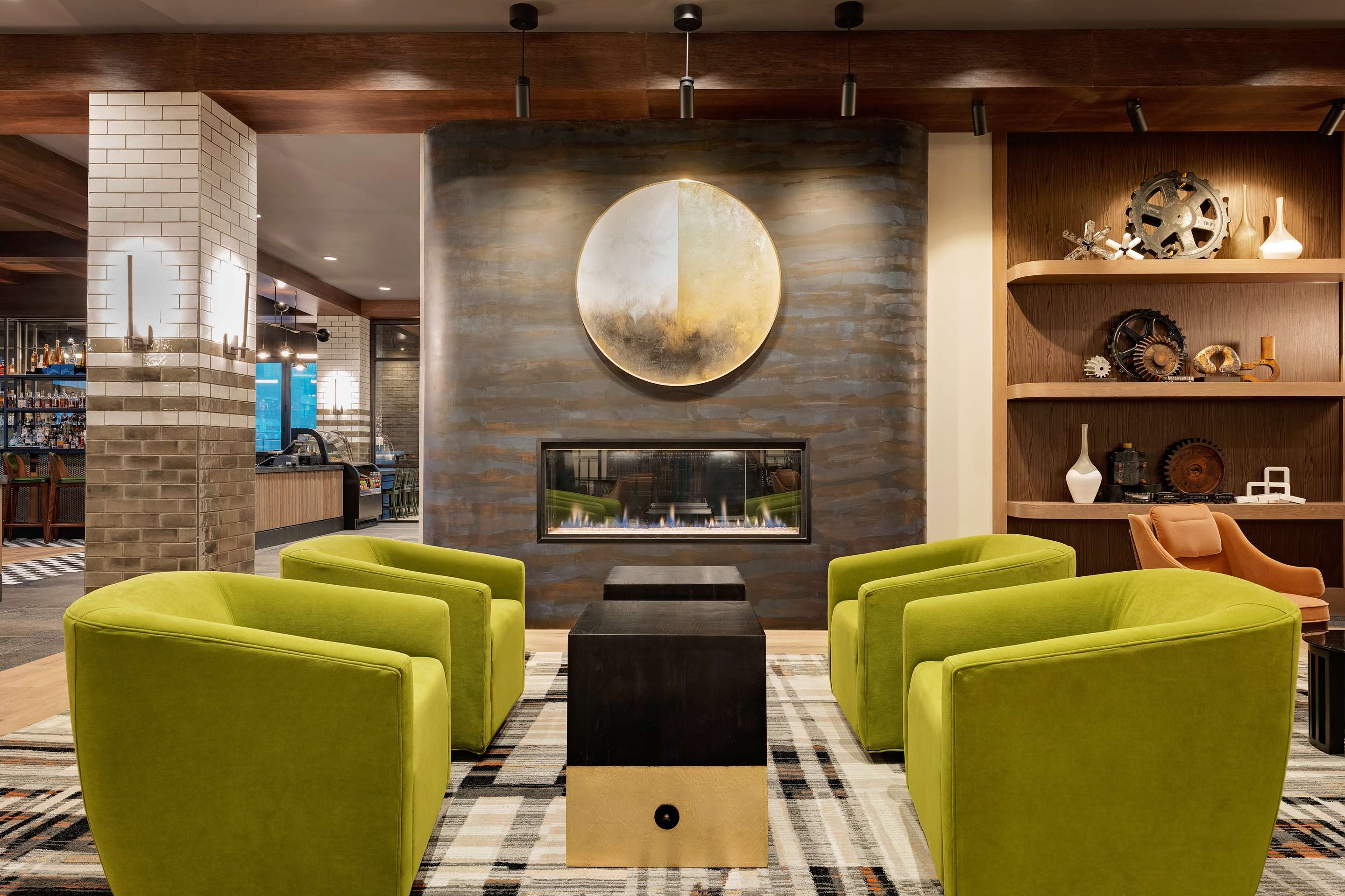 Lobby | Hotel Nickel Plate Fishers, Tapestry Collection By Hilton