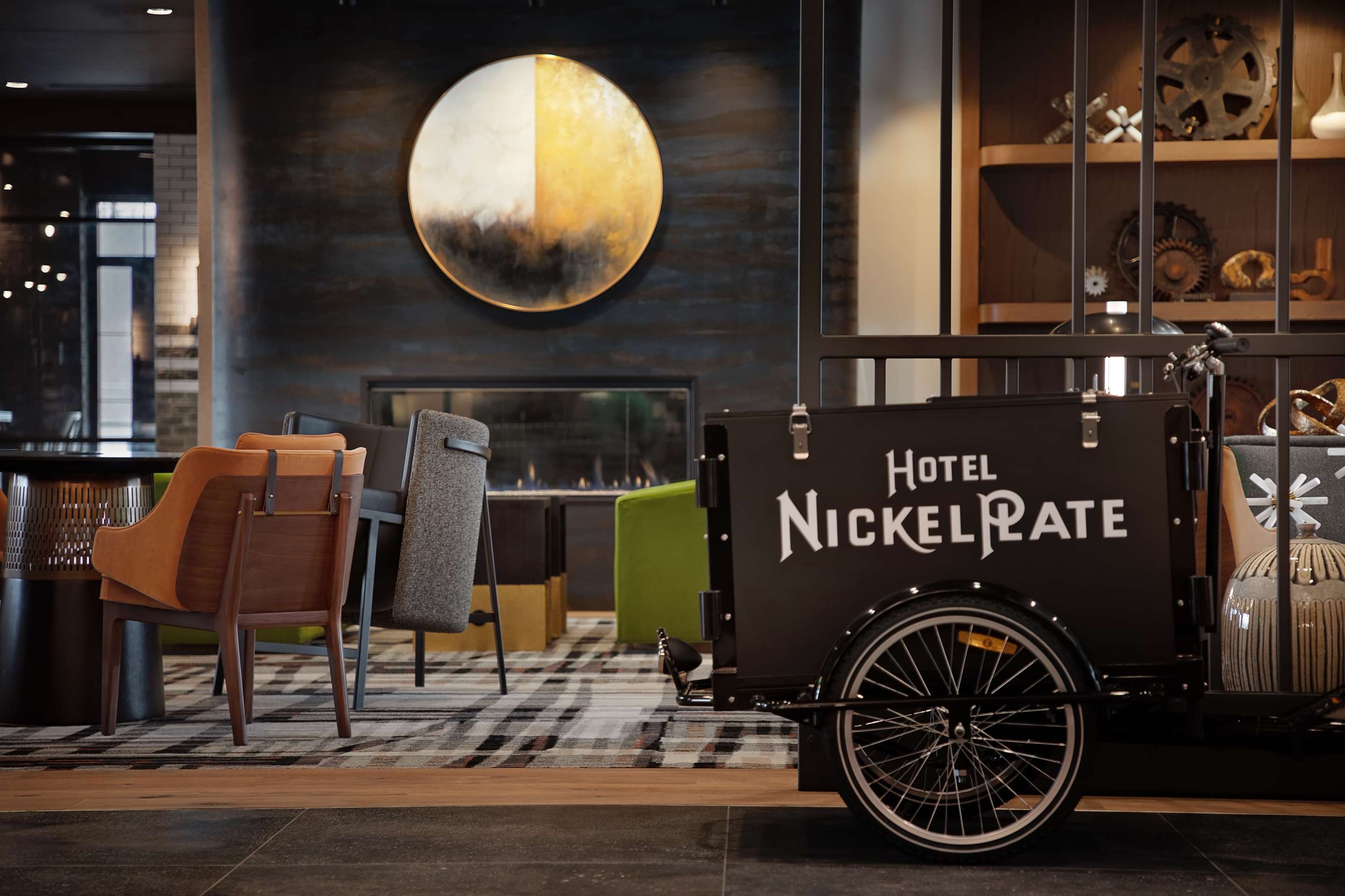Lobby | Hotel Nickel Plate Fishers, Tapestry Collection By Hilton