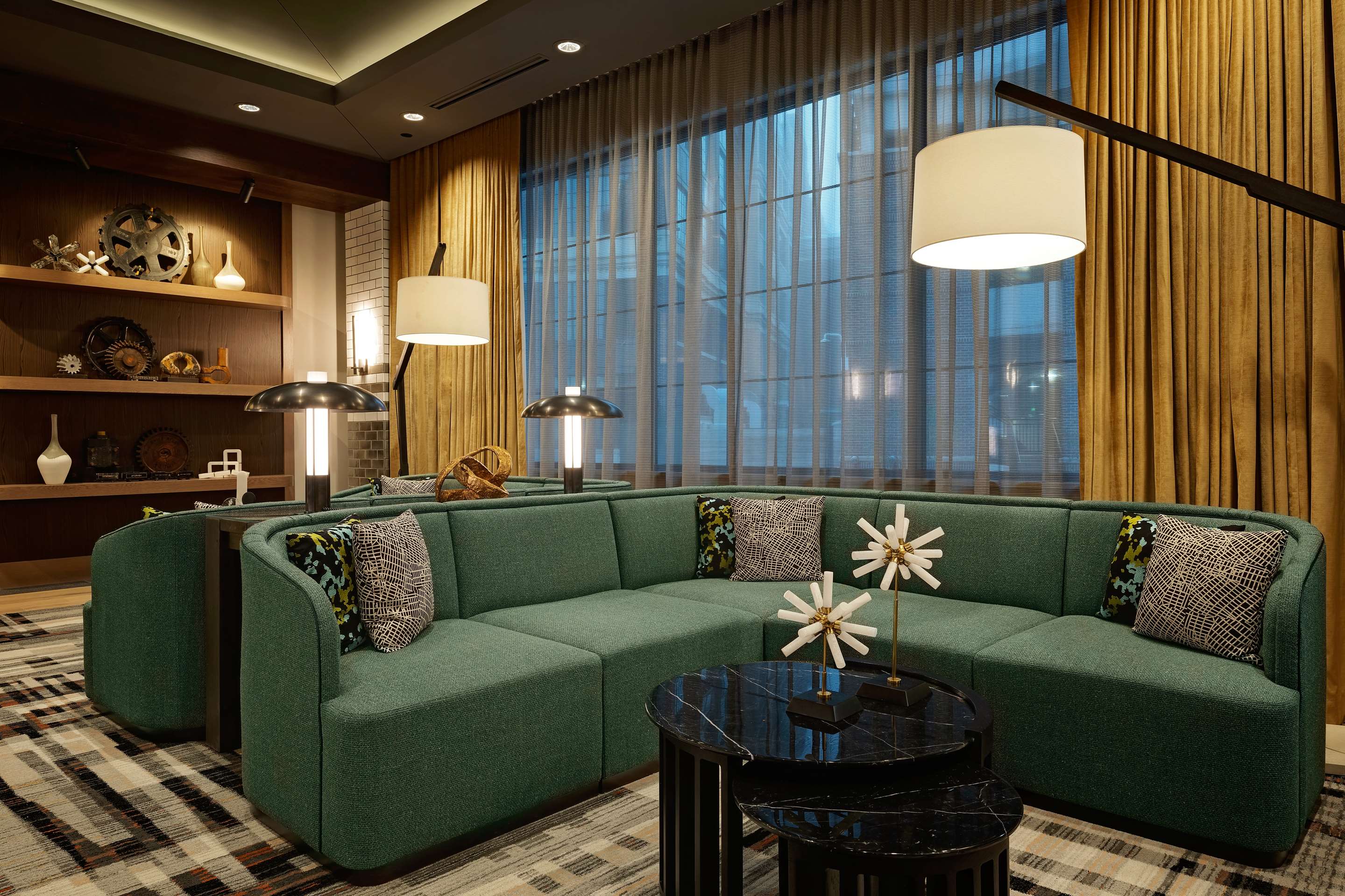 Lobby | Hotel Nickel Plate Fishers, Tapestry Collection By Hilton