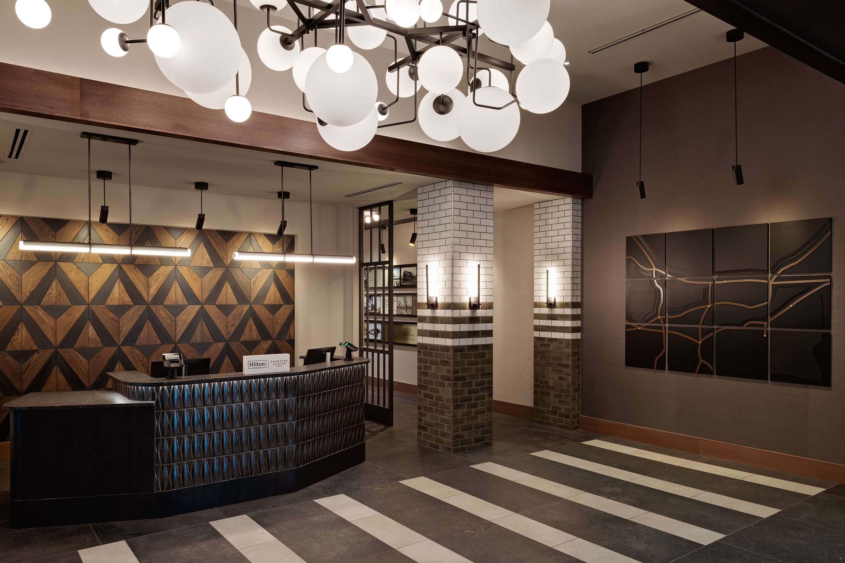 Reception | Hotel Nickel Plate Fishers, Tapestry Collection By Hilton