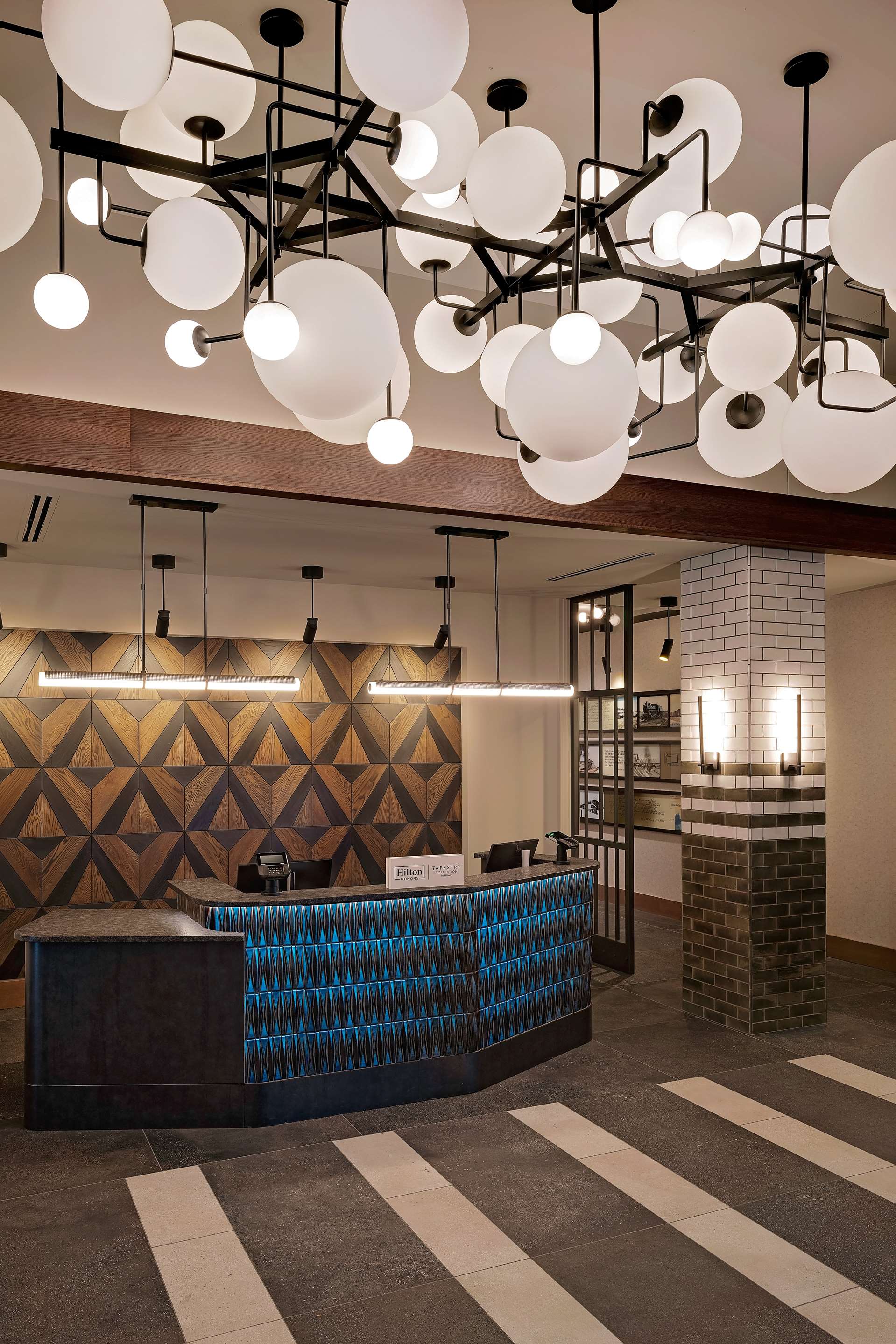Reception | Hotel Nickel Plate Fishers, Tapestry Collection By Hilton