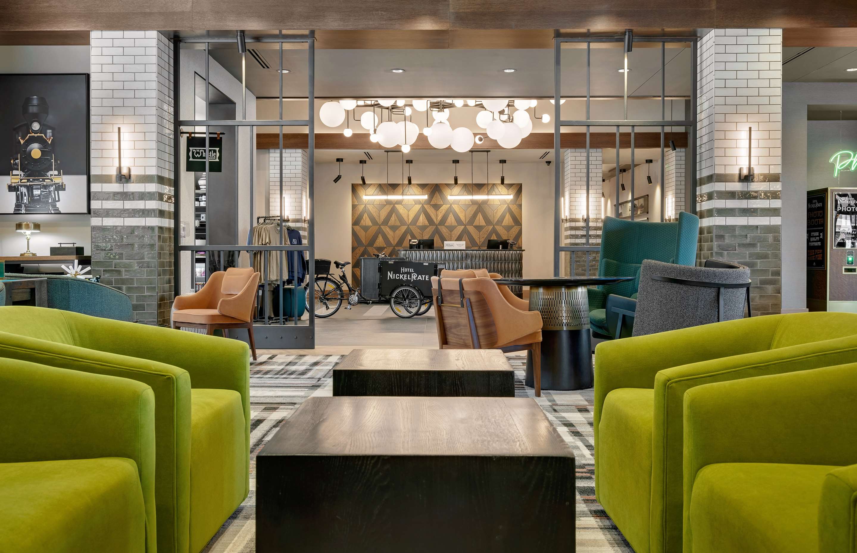 Lobby | Hotel Nickel Plate Fishers, Tapestry Collection By Hilton