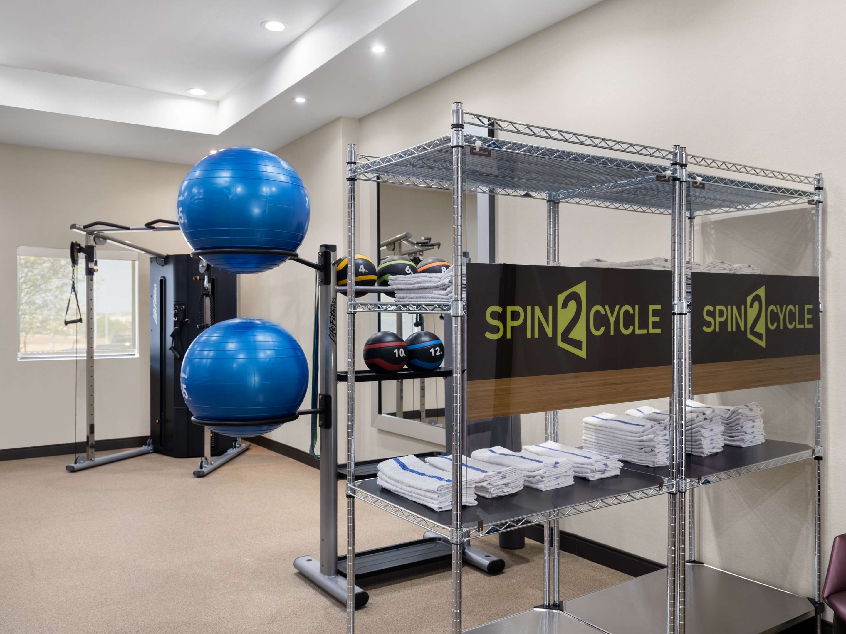 Health club fitness center gym | Home2 Suites By Hilton Round Rock Medical Center
