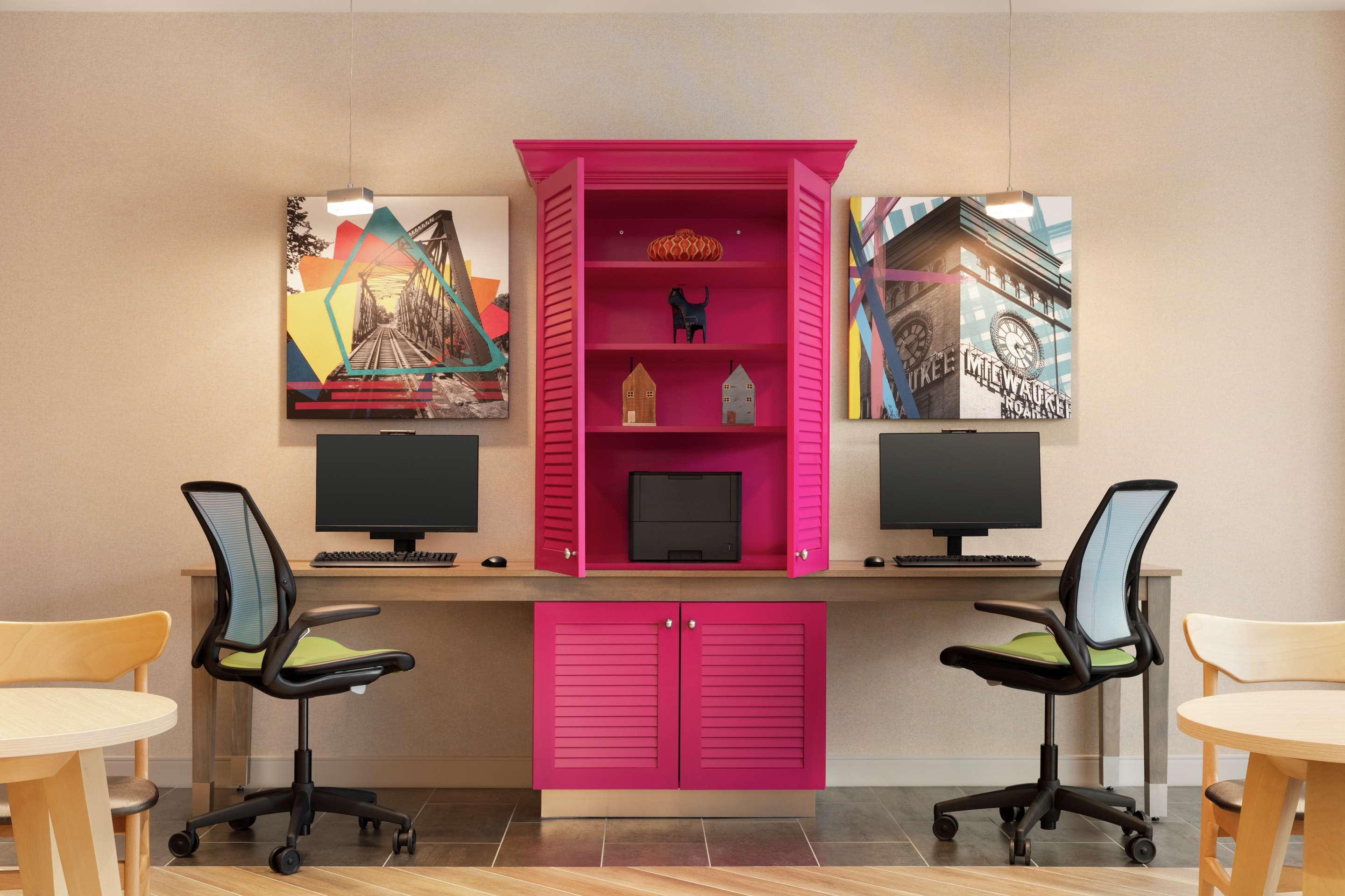 Business Center | Home2 Suites By Hilton Milwaukee West