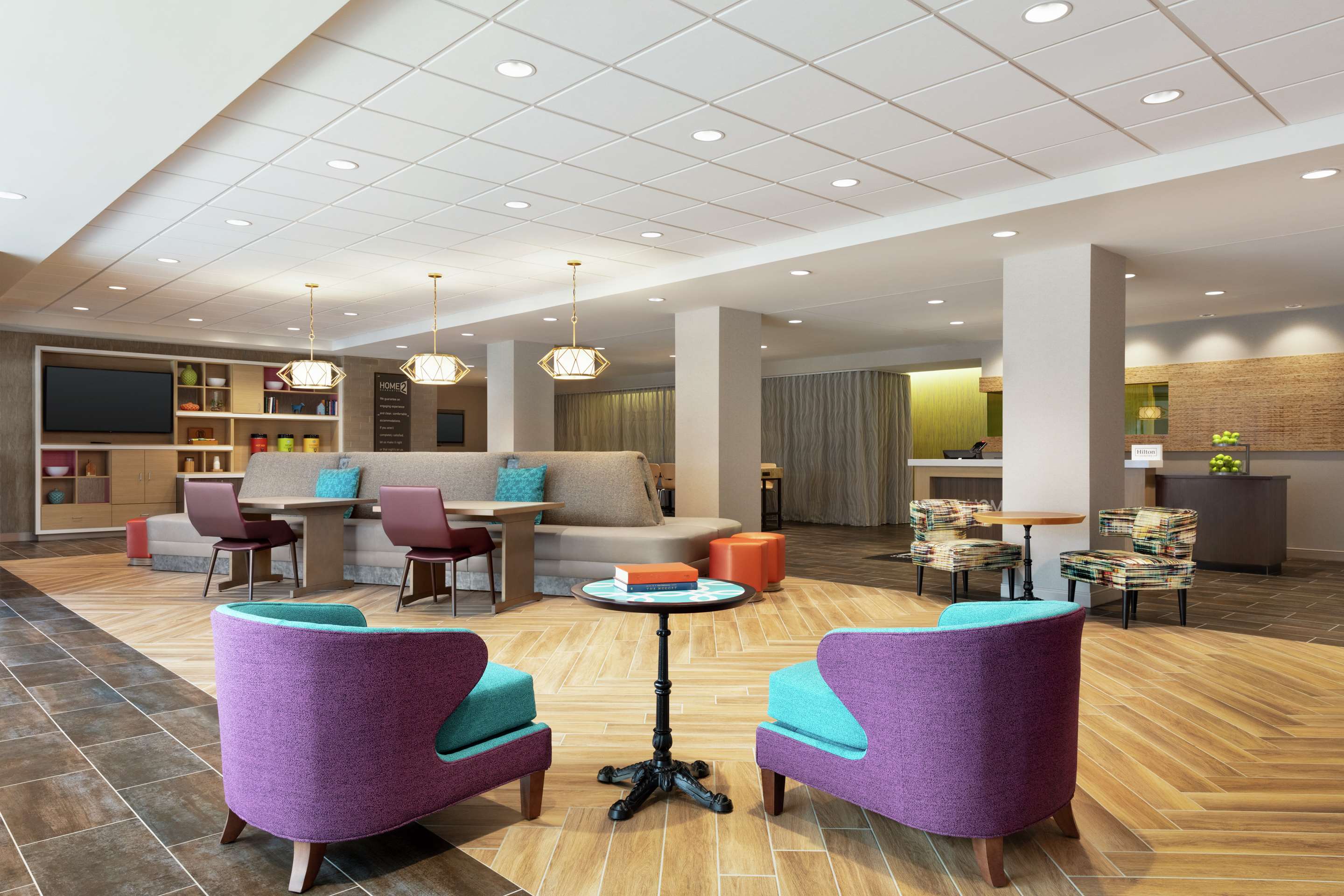 Lobby | Home2 Suites By Hilton Milwaukee West
