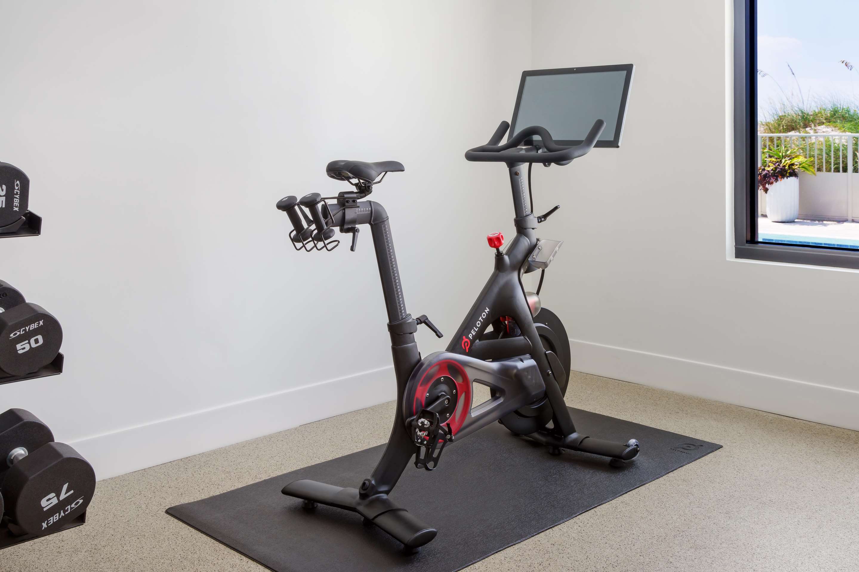Health club fitness center gym | Beal House Fort Walton Beach, Tapestry Collection by Hilton