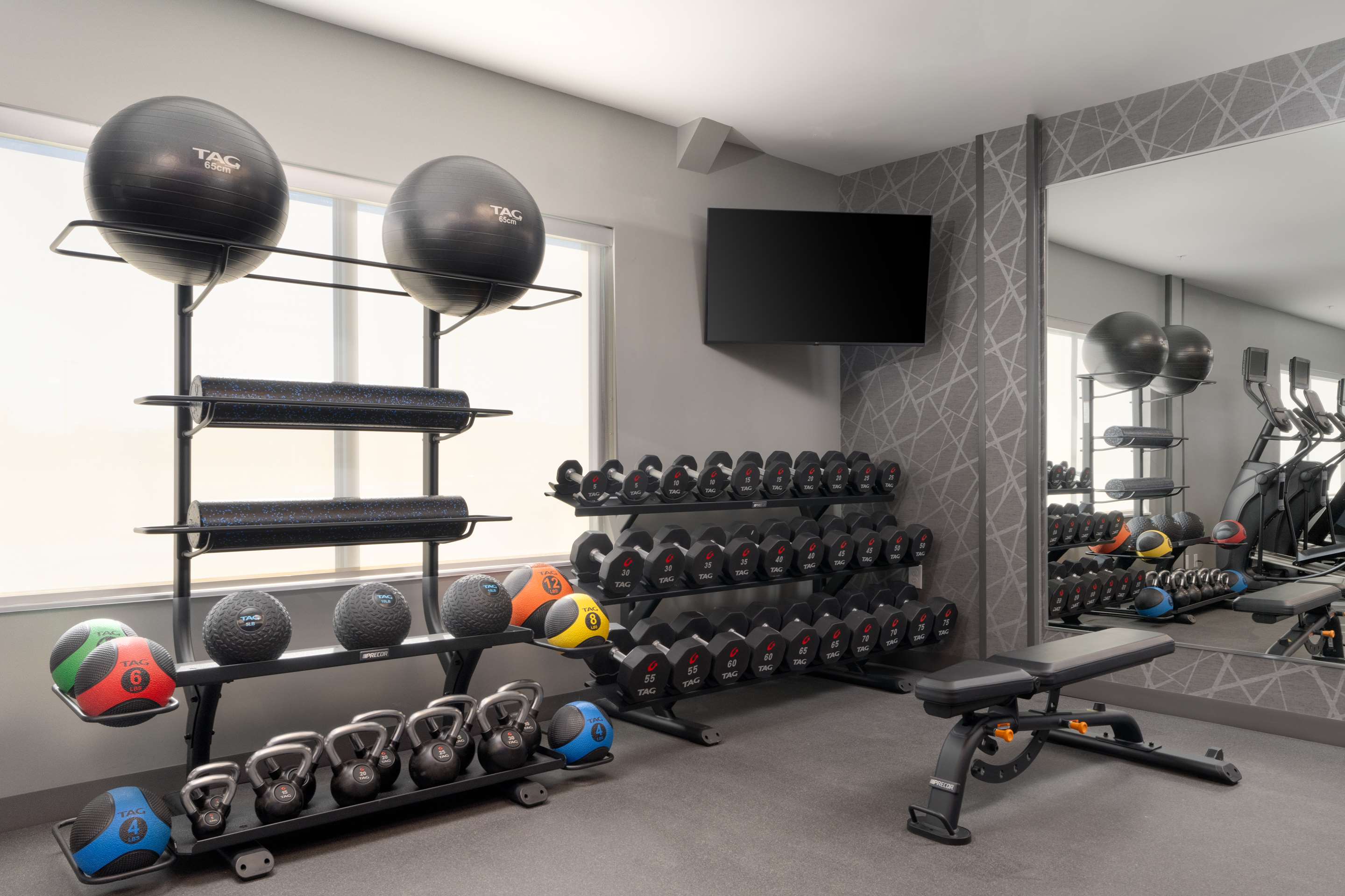 Health club fitness center gym