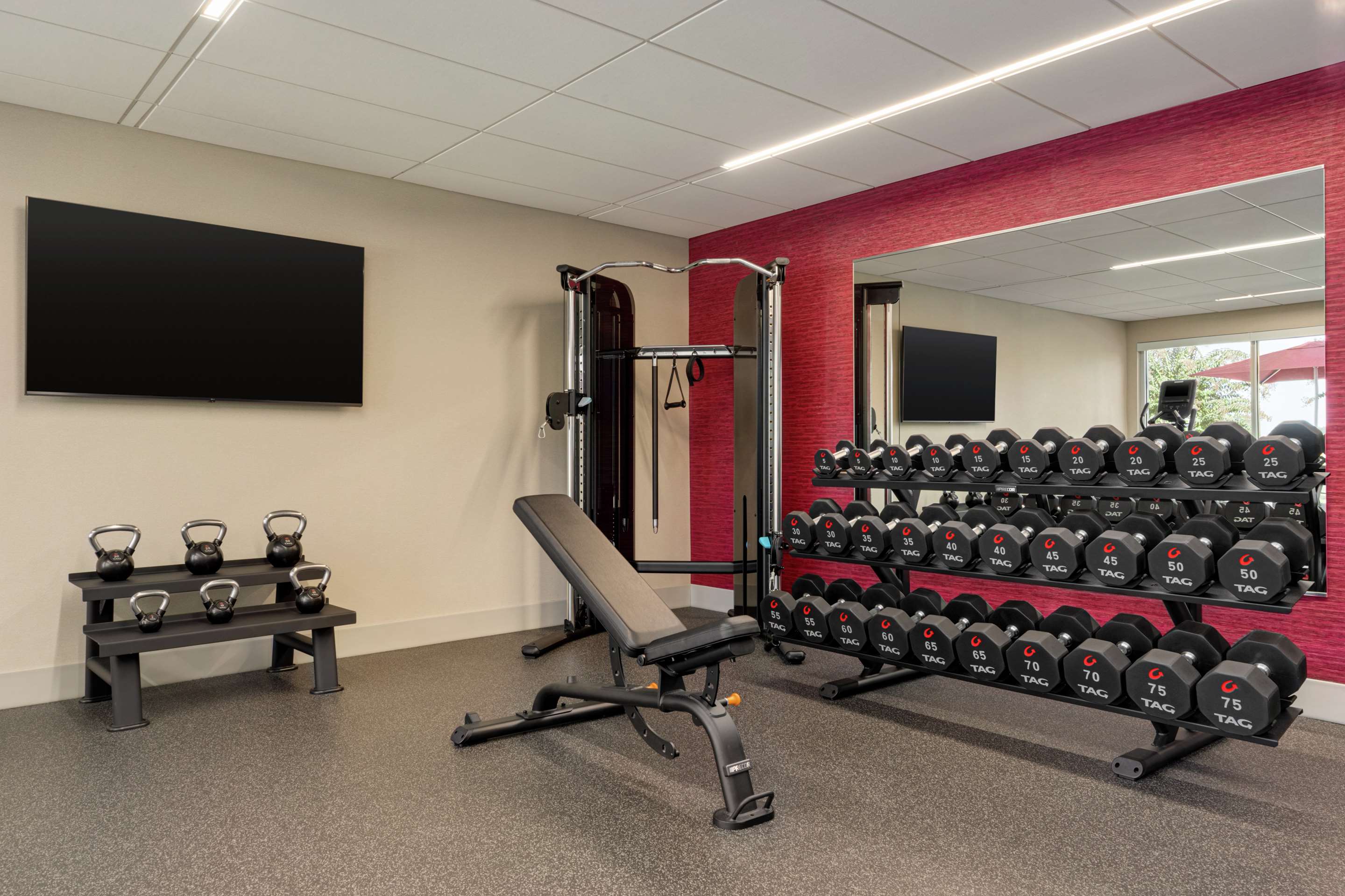 Health club fitness center gym | Home2 Suites BY Hilton Dalton