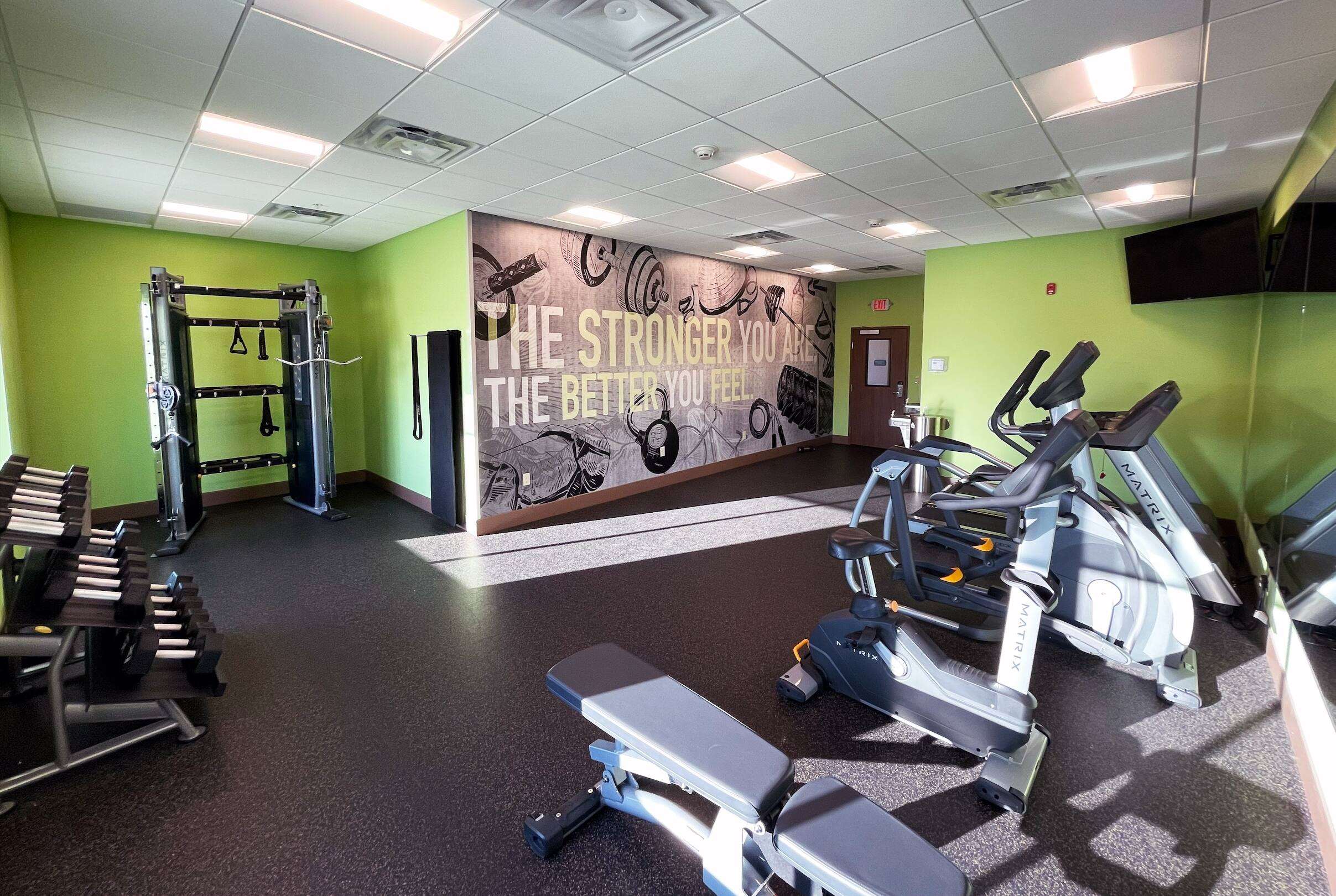 Health club fitness center gym