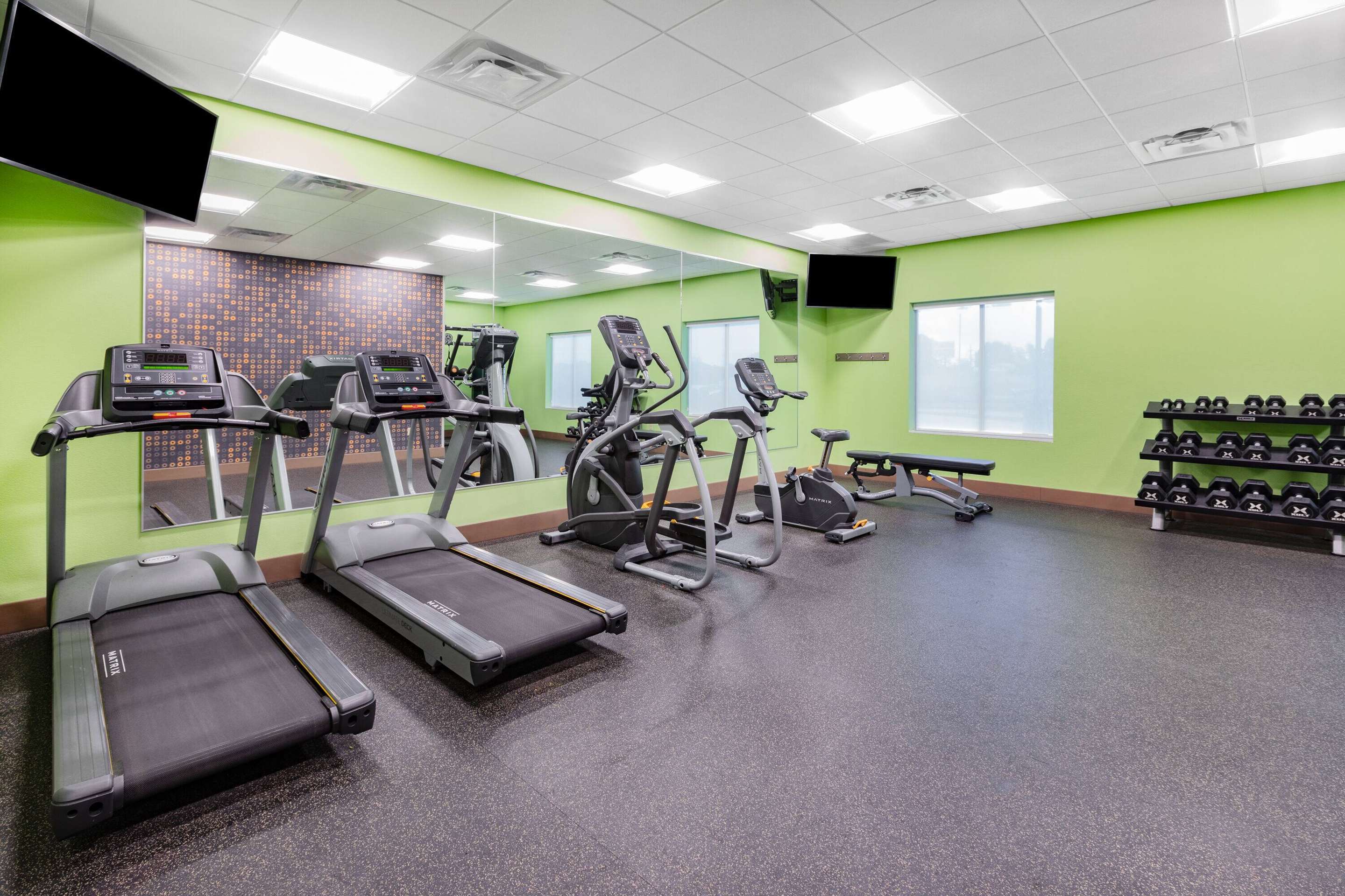 Health club fitness center gym