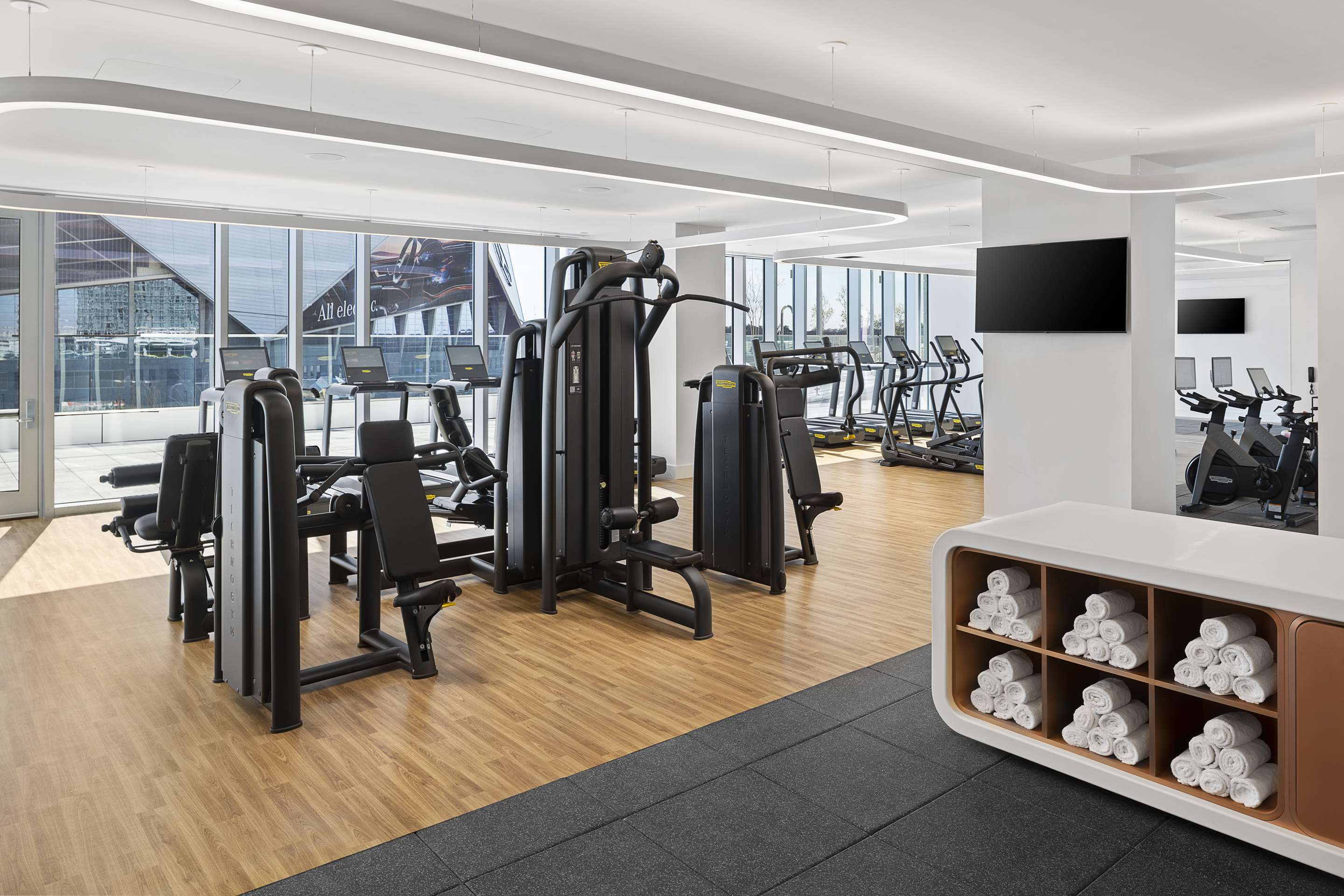 Health club fitness center gym | Signia By Hilton Atlanta Georgia World Congress Center