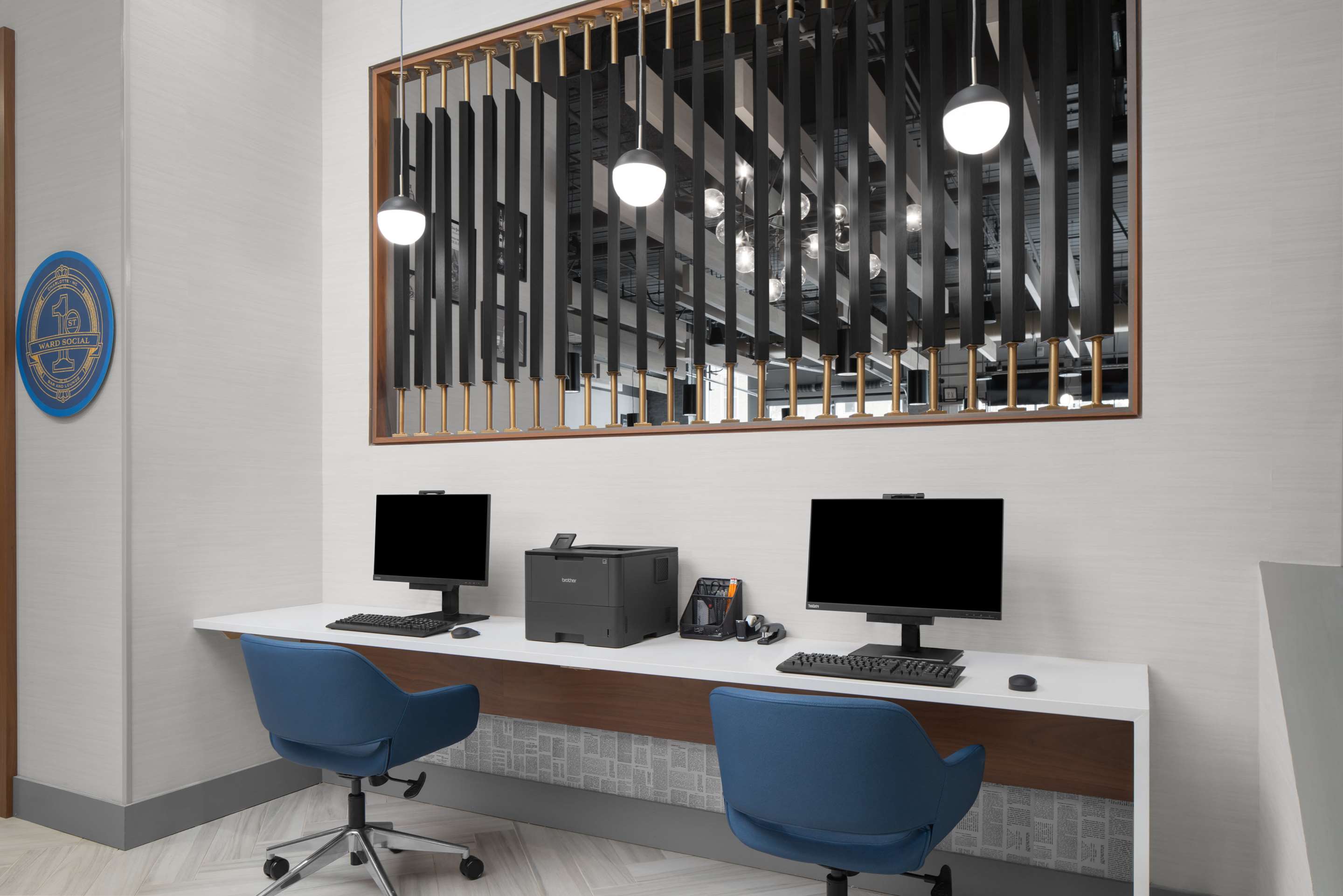 Business Center | Homewood Suites By Hilton Charlotte Uptown First Ward